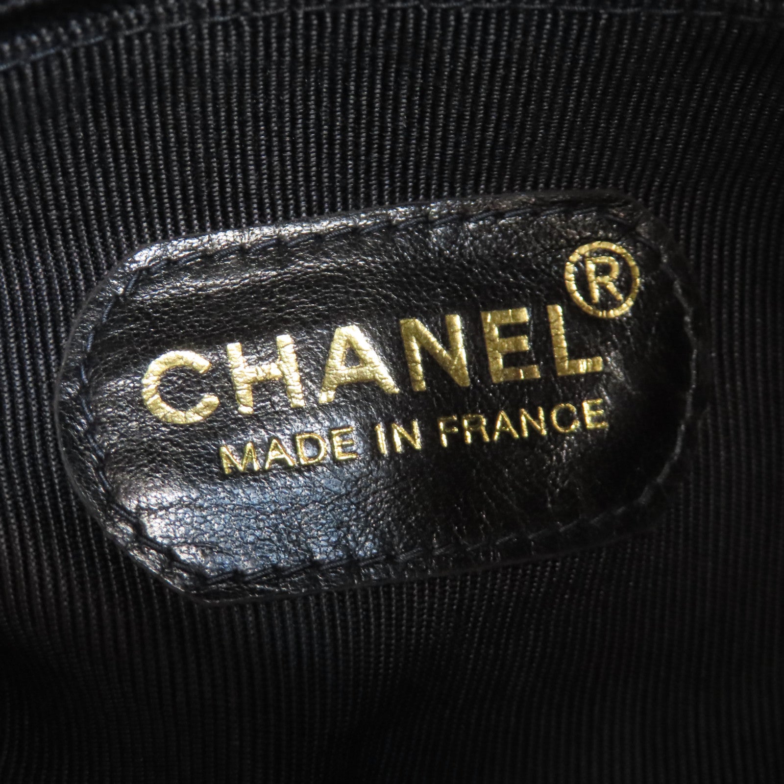 CHANEL 菱格Caviar皮革Boston Bag金扣手挽肩背兩用袋黑色