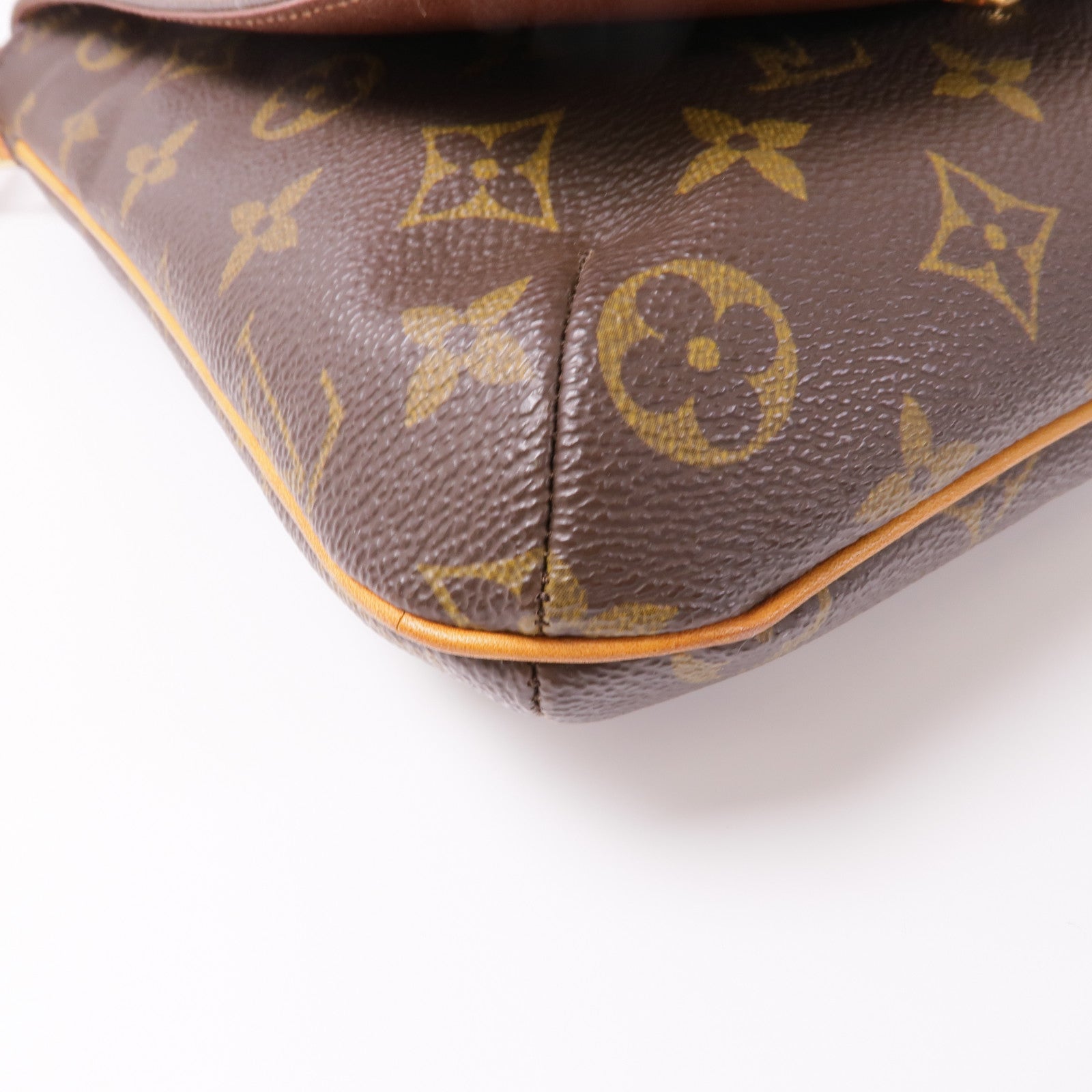 LOUIS VUITTON LV GHW Musette Salsa Short Shoulder Bag M51258 Monogram Brown