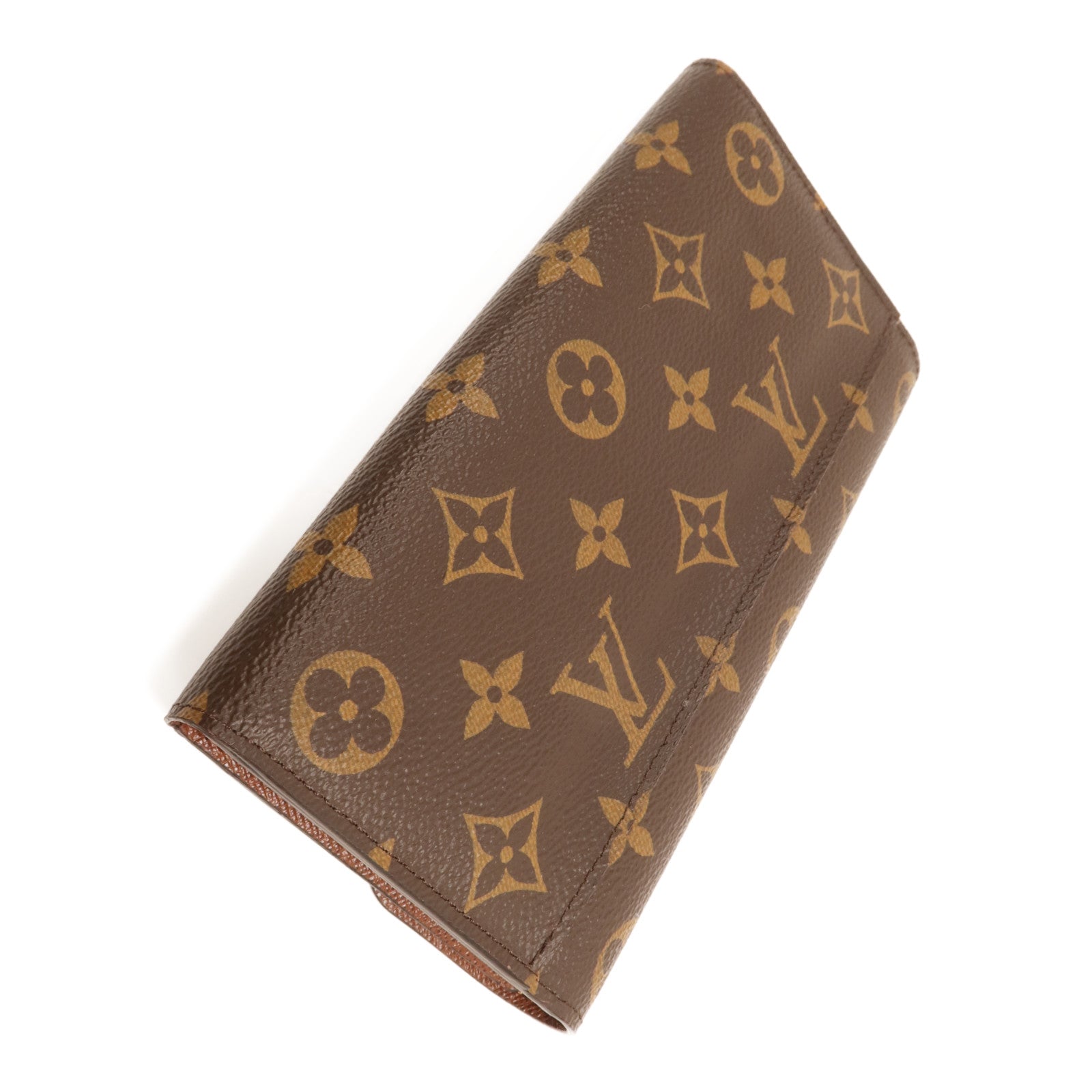 LOUIS VUITTON Monogram Portefeuille Sara金扣長錢包