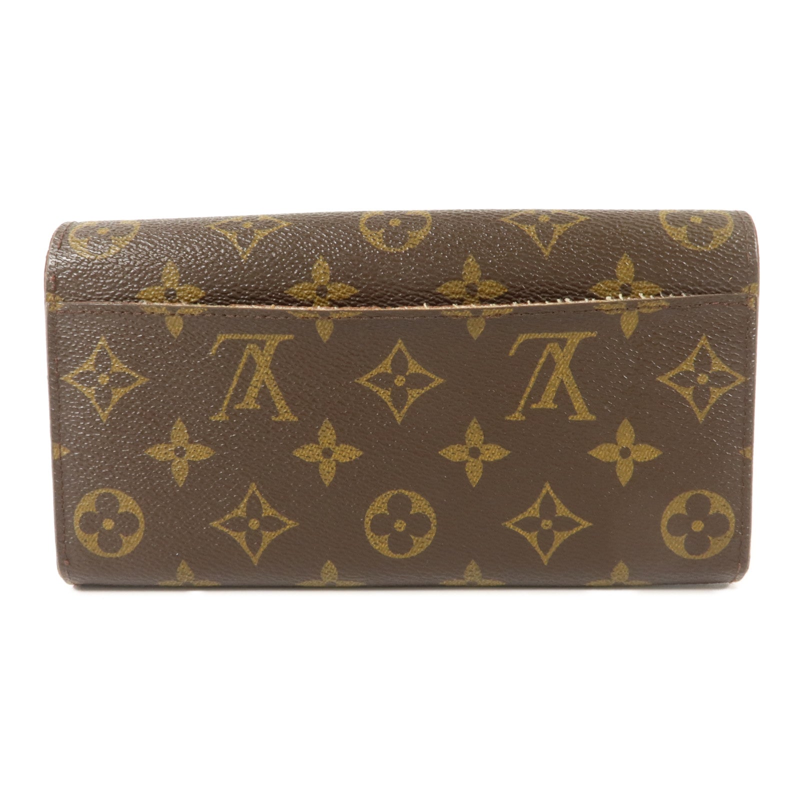 LOUIS VUITTON Monogram Portefeuille Sarah金扣長錢包