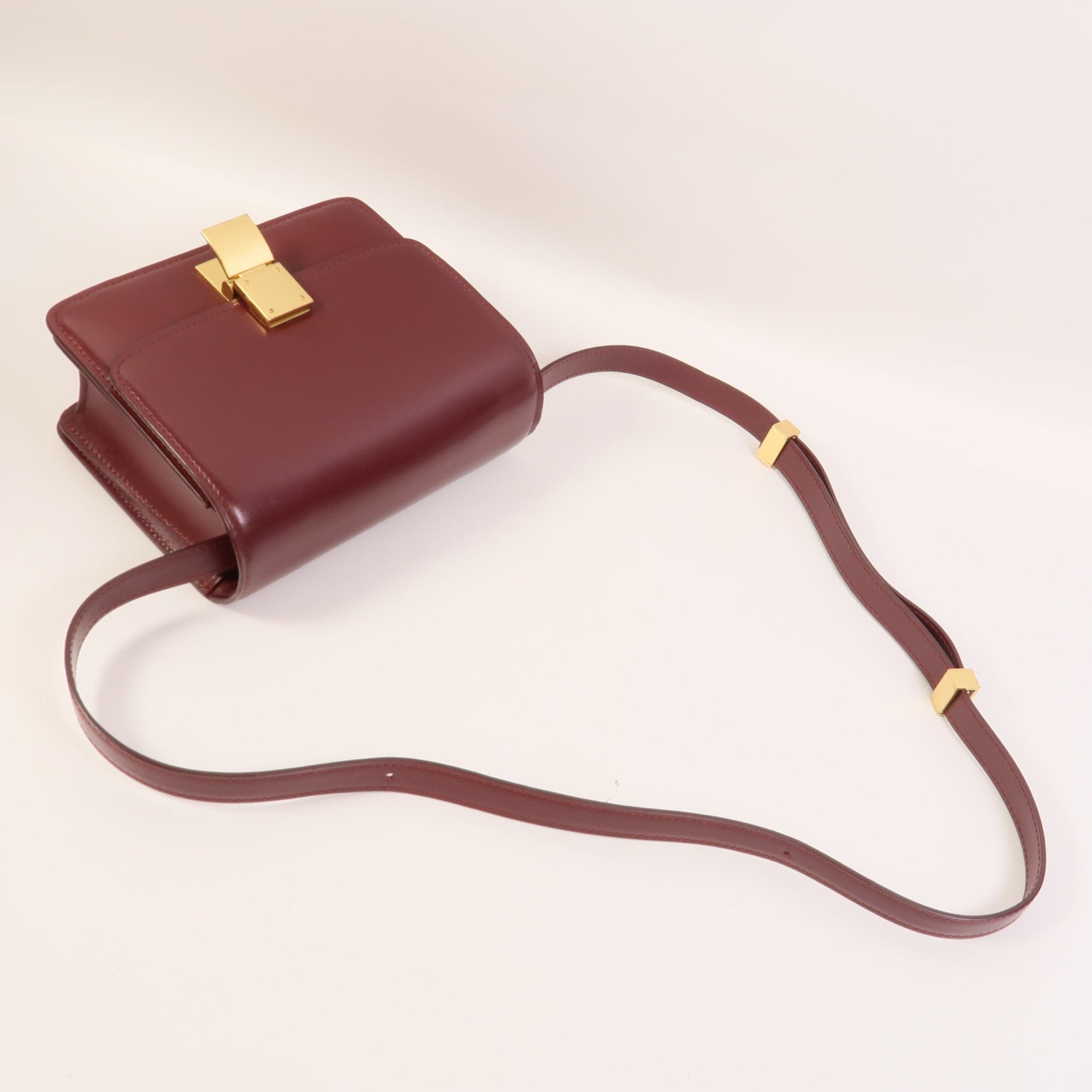 CELINE 牛皮皮革Classic Box Small肩背袋