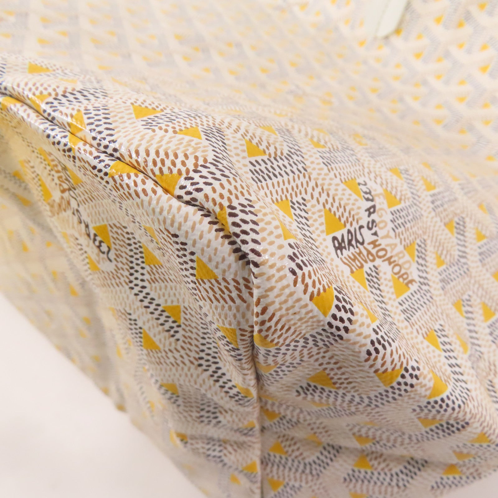 GOYARD 塗層帆布Saint Louis PM銀扣肩背袋