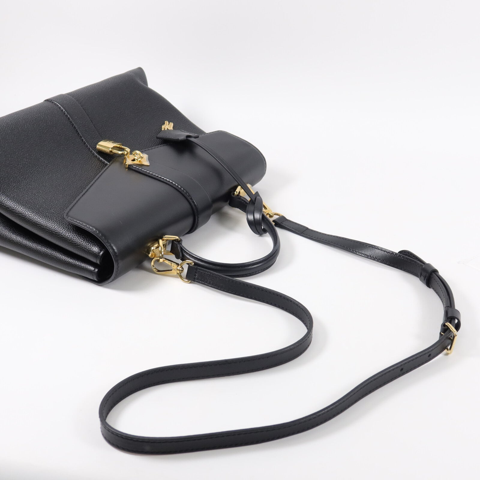 LOUIS VUITTON 牛皮皮革Rose Des Vents手挽肩背兩用袋
