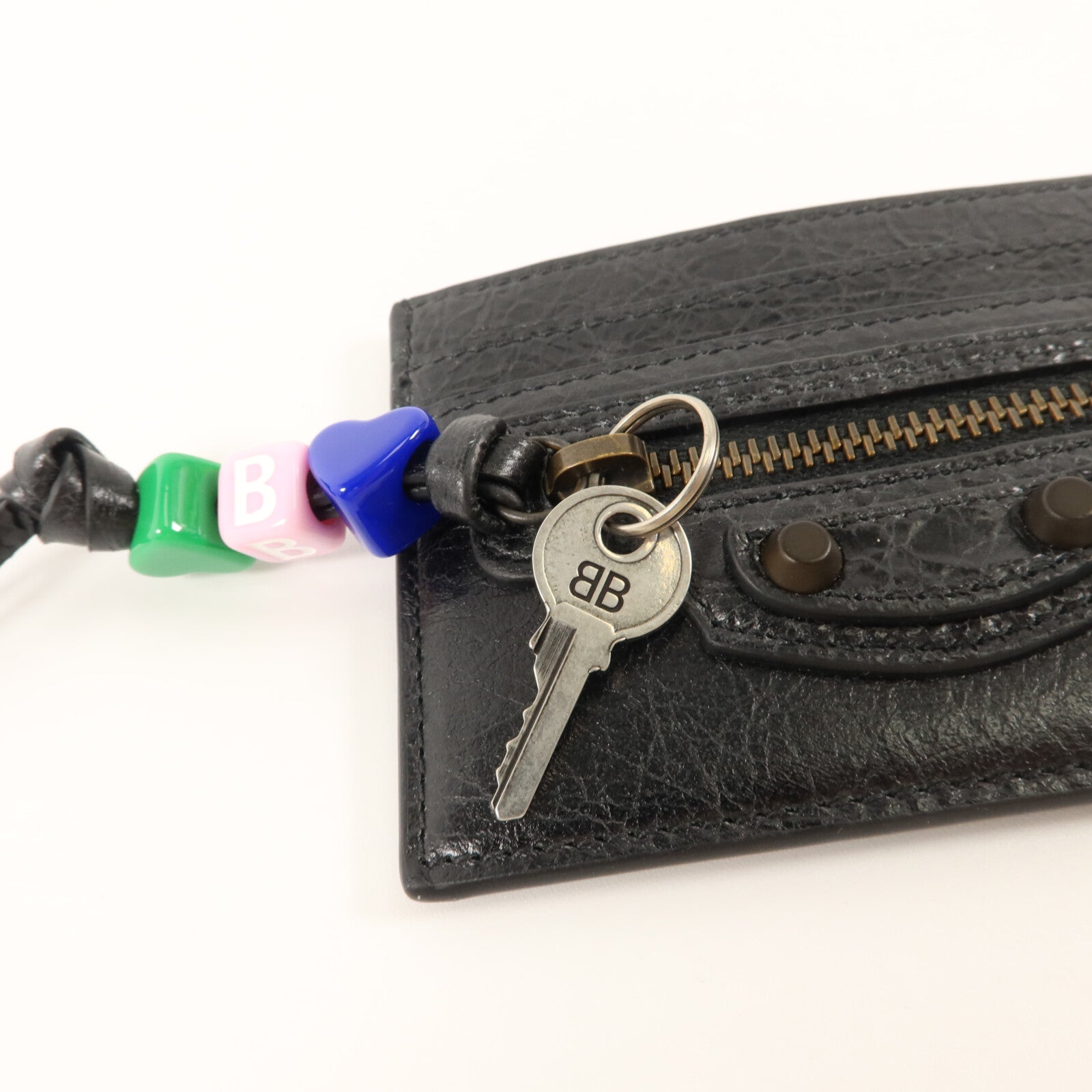 BALENCIAGA 羊皮皮革City Card Holder卡片套