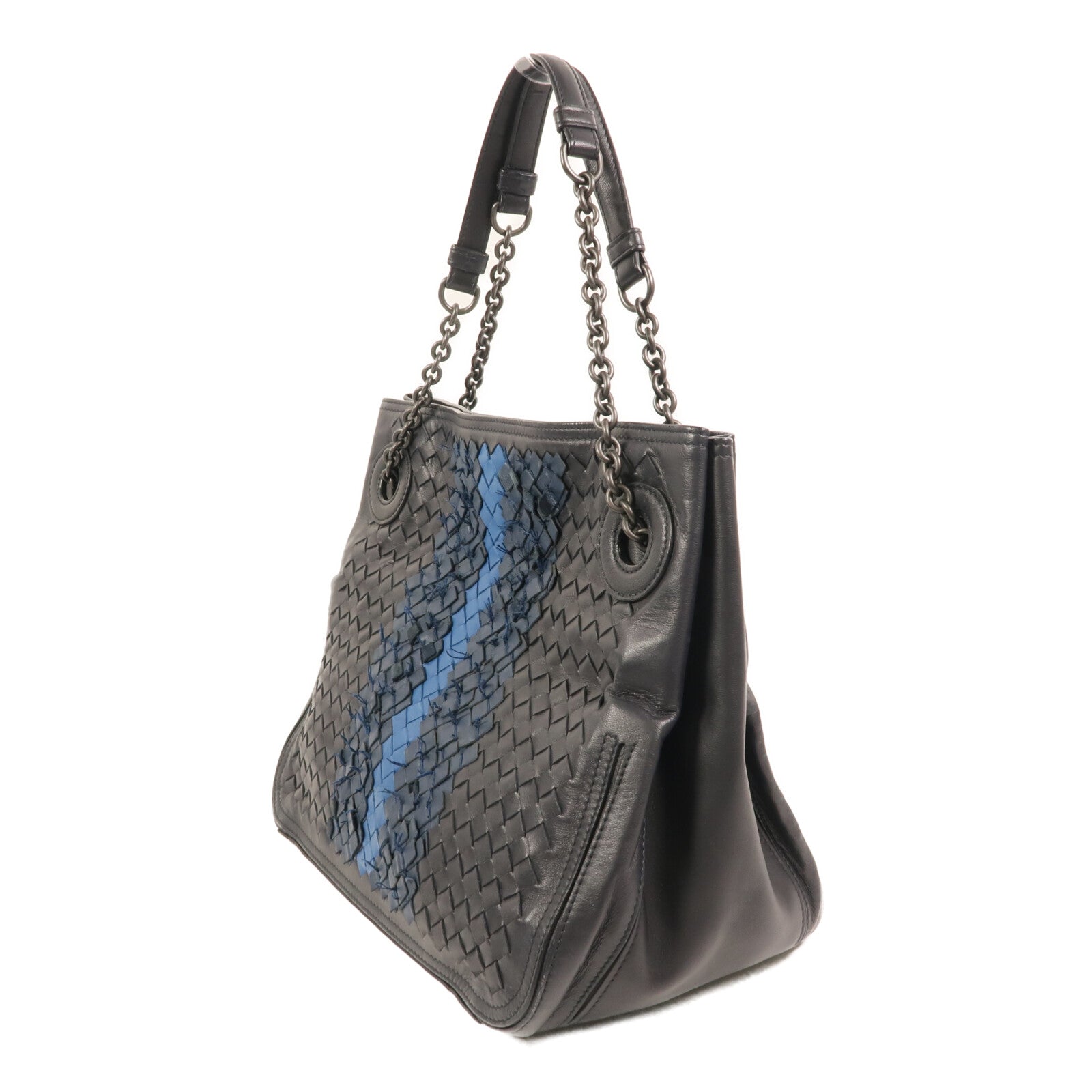 BOTTEGA VENETA 【激減優惠】牛皮皮革Shoulder Bag銀扣肩背袋