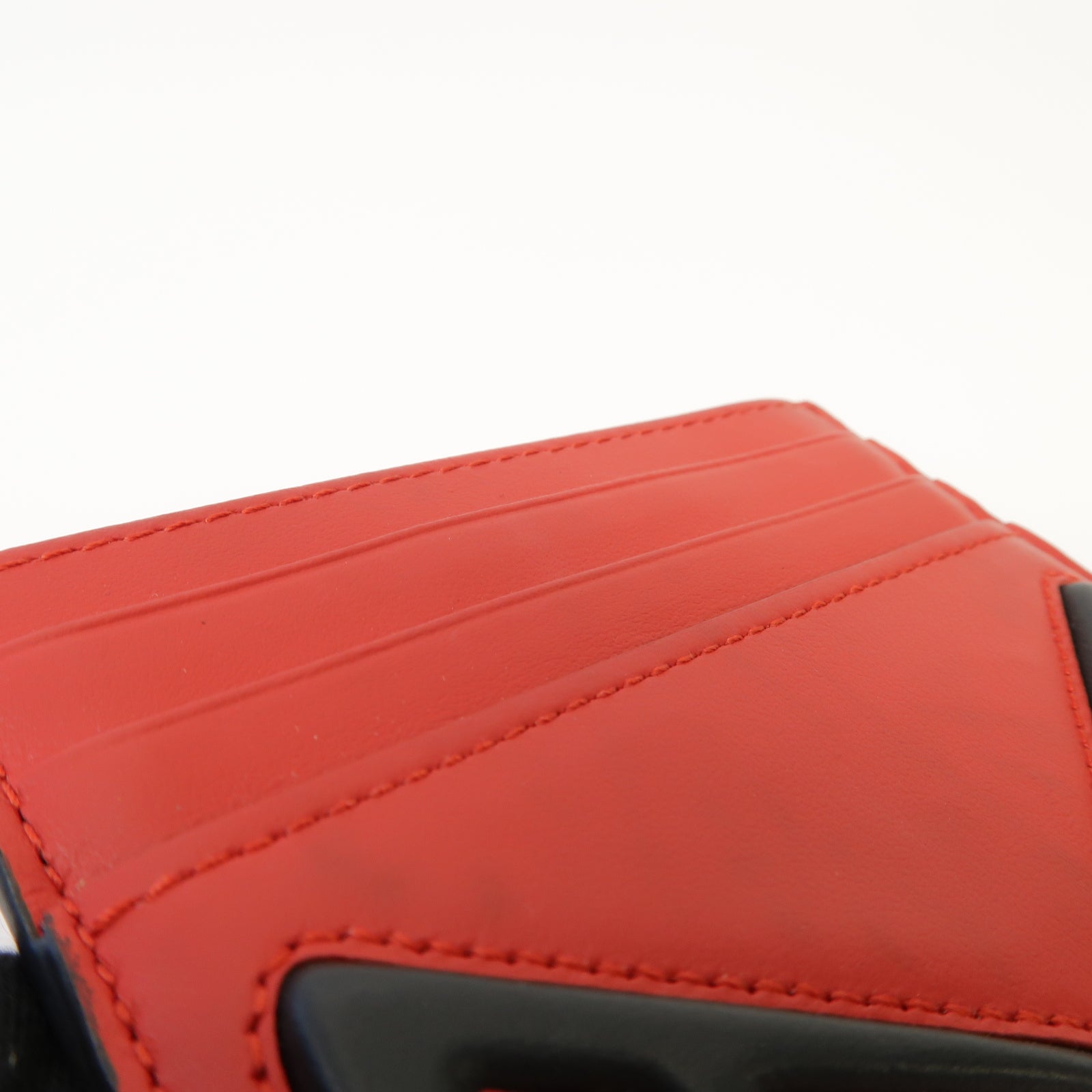 FENDI 牛皮皮革Card Case卡片套紅色