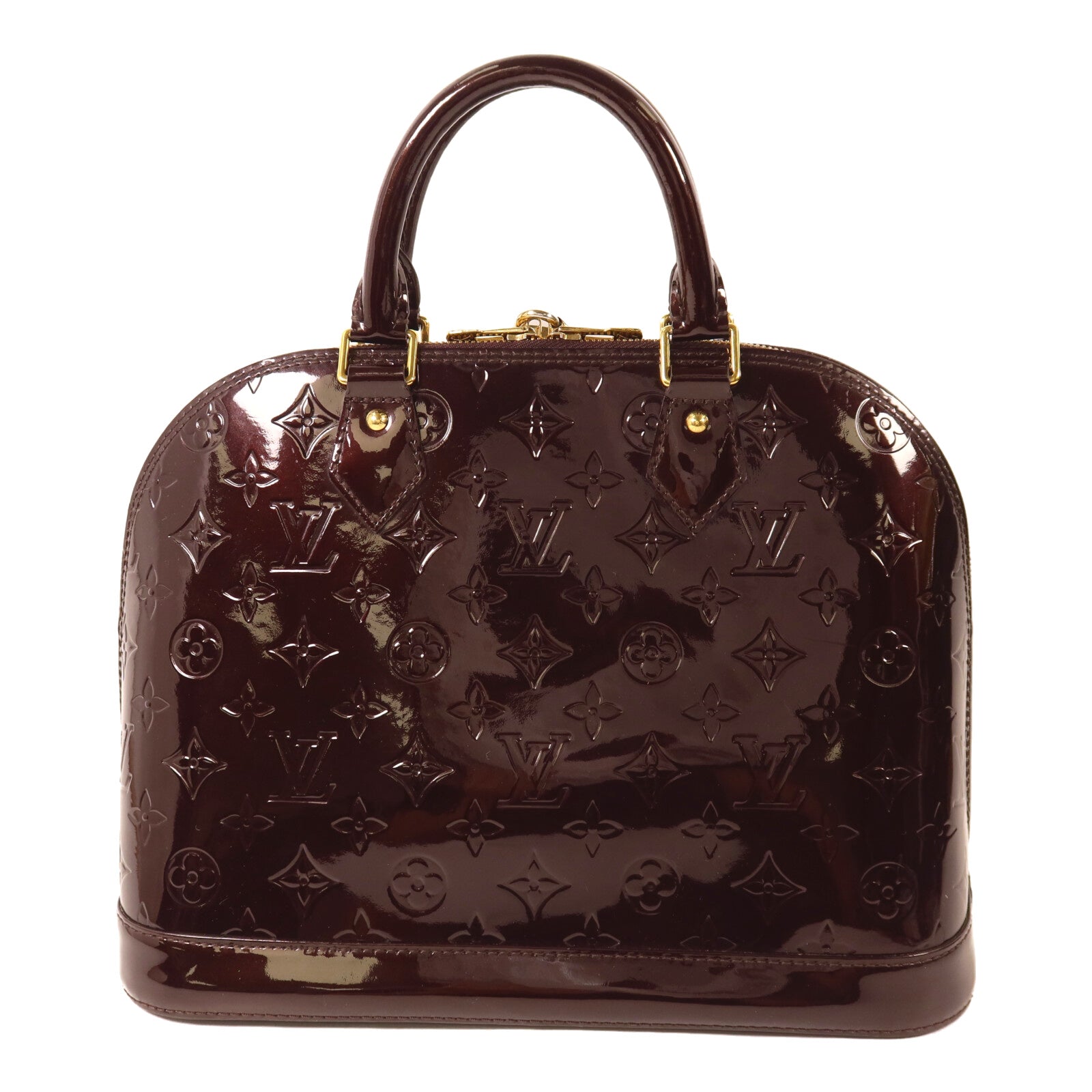 LOUIS VUITTON Monogram Vernis Alma PM手挽袋