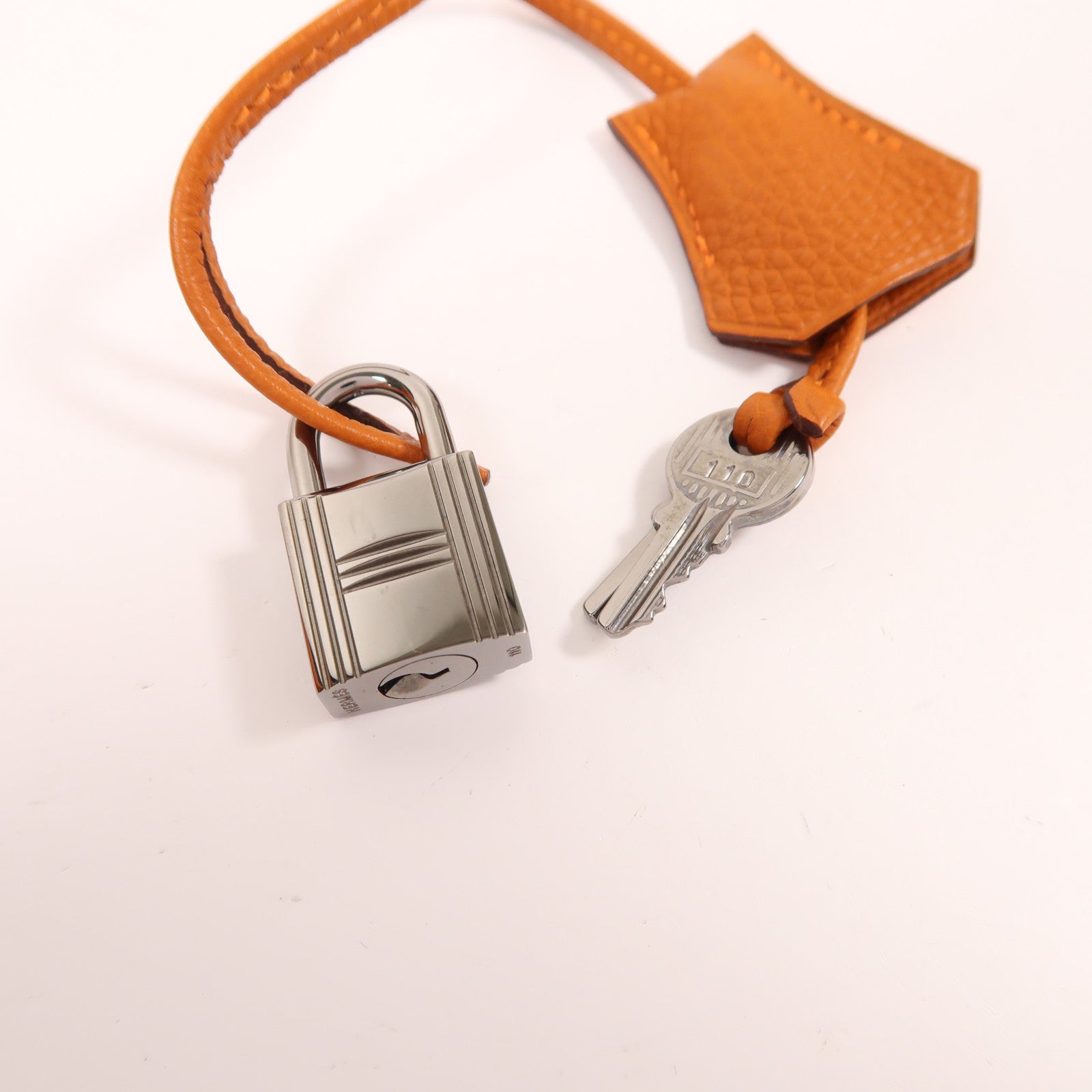 HERMES Clemence皮革Kelly 32手挽肩背兩用袋Potiron