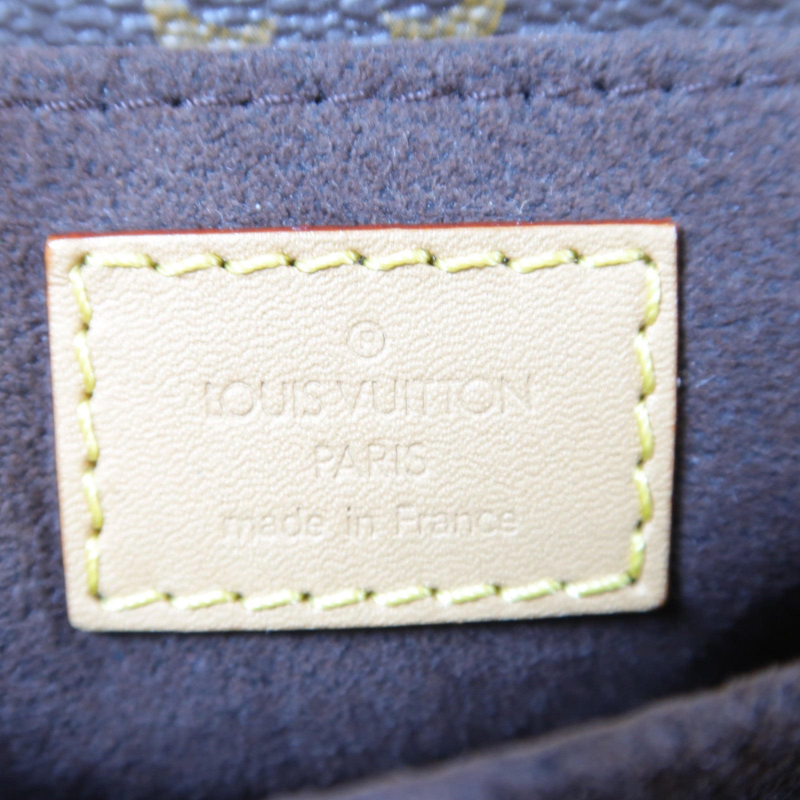 LOUIS VUITTON Monogram Micro Meltis金扣鏈帶肩背袋啡色