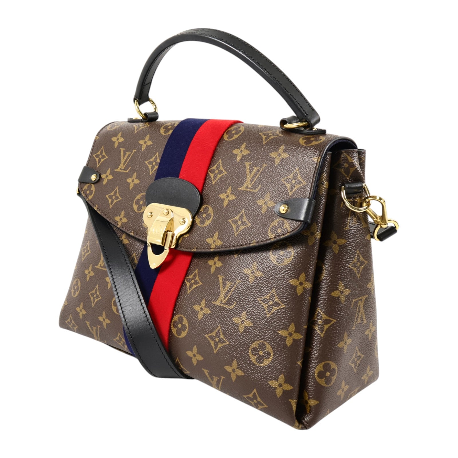 LOUIS VUITTON Monogram Georges MM手挽肩背兩用袋