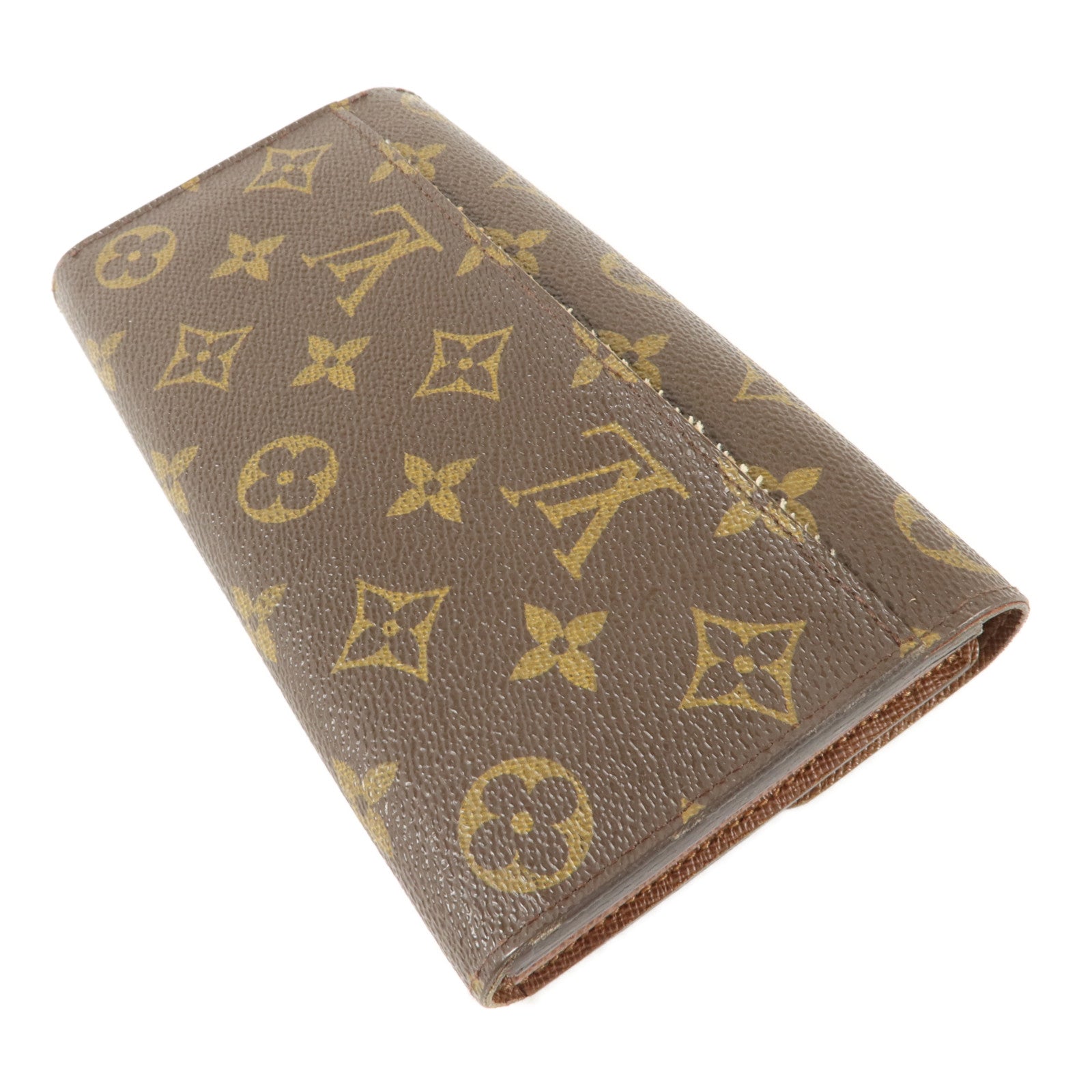 LOUIS VUITTON Monogram Portefeuille Sarah金扣長錢包