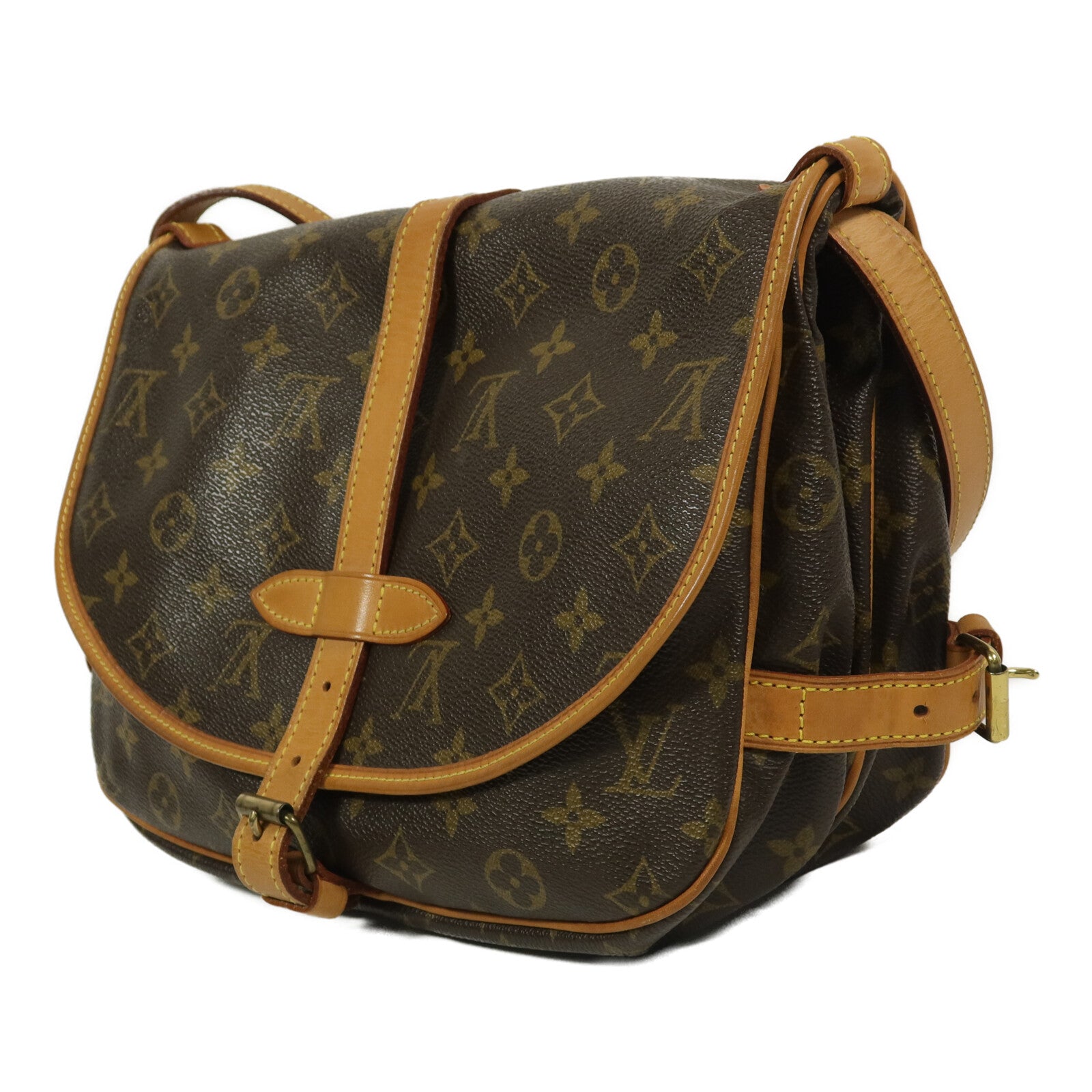 LOUIS VUITTON Monogram Saumur 30肩背袋