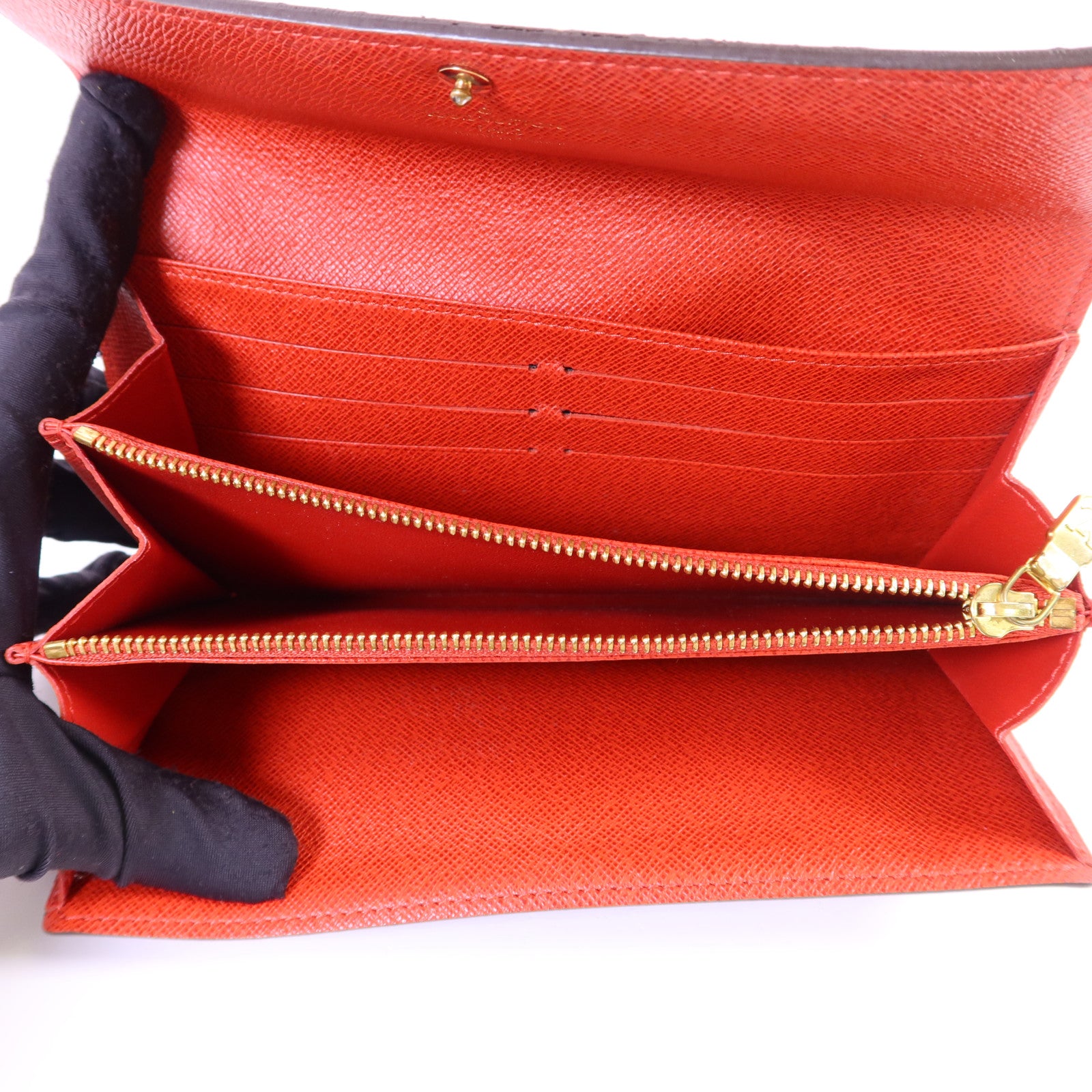 LOUIS VUITTON Monogram Groom Portefeuille Sarah金扣長錢包