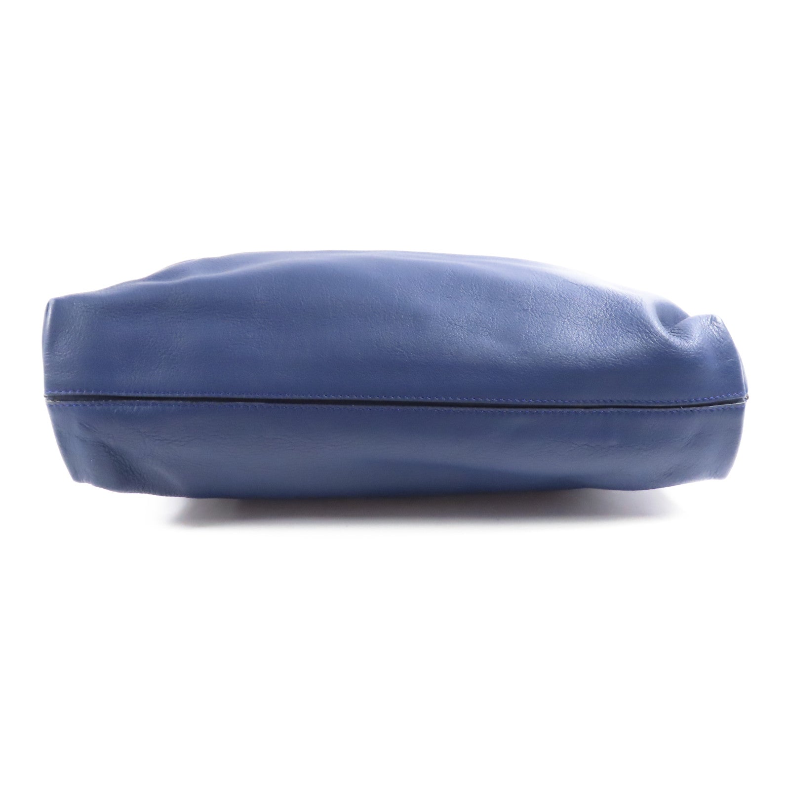 LOEWE 牛皮皮革Flamenco Knot Hobo銀扣肩背袋