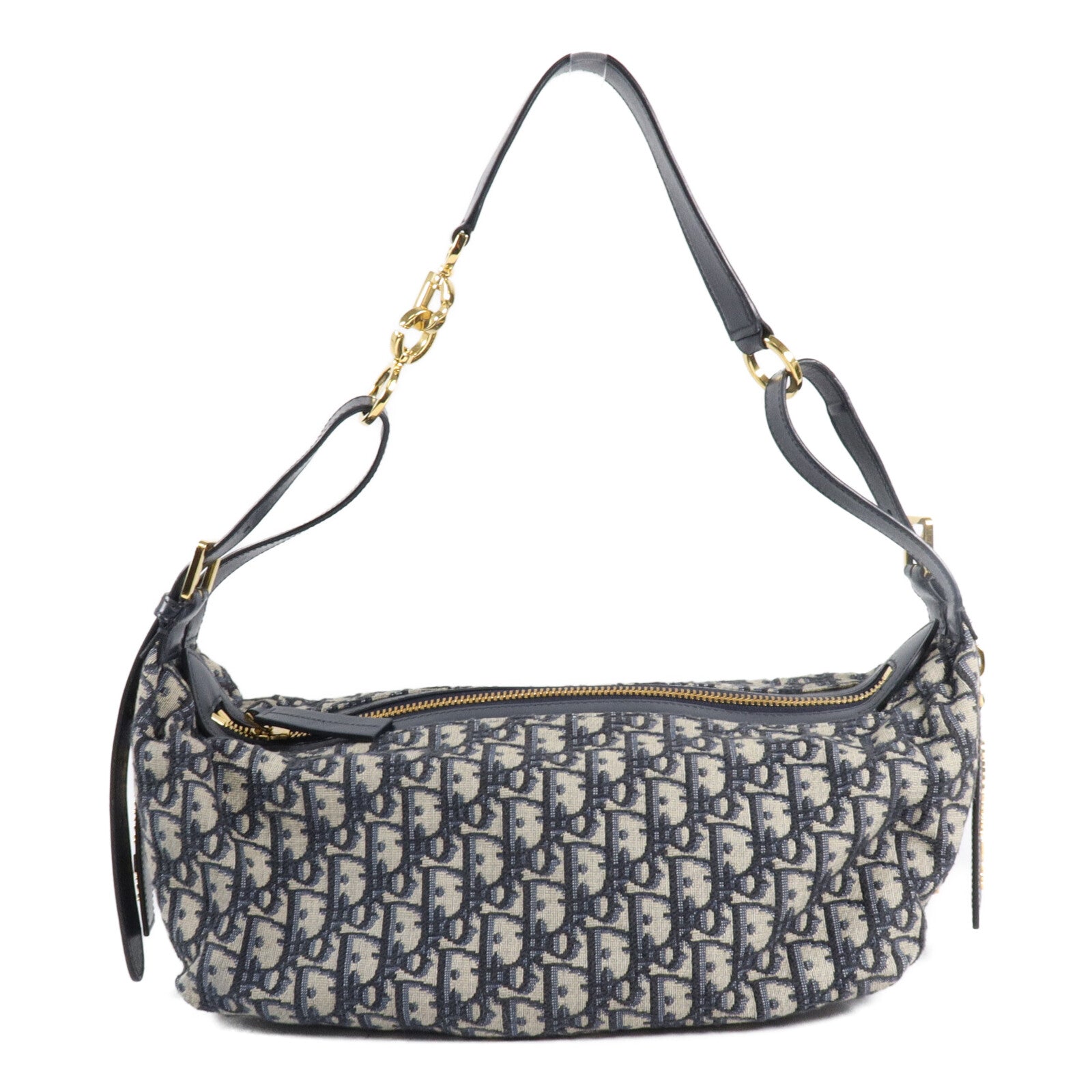 Dior 帆布Medium D-Journey Bag肩背袋