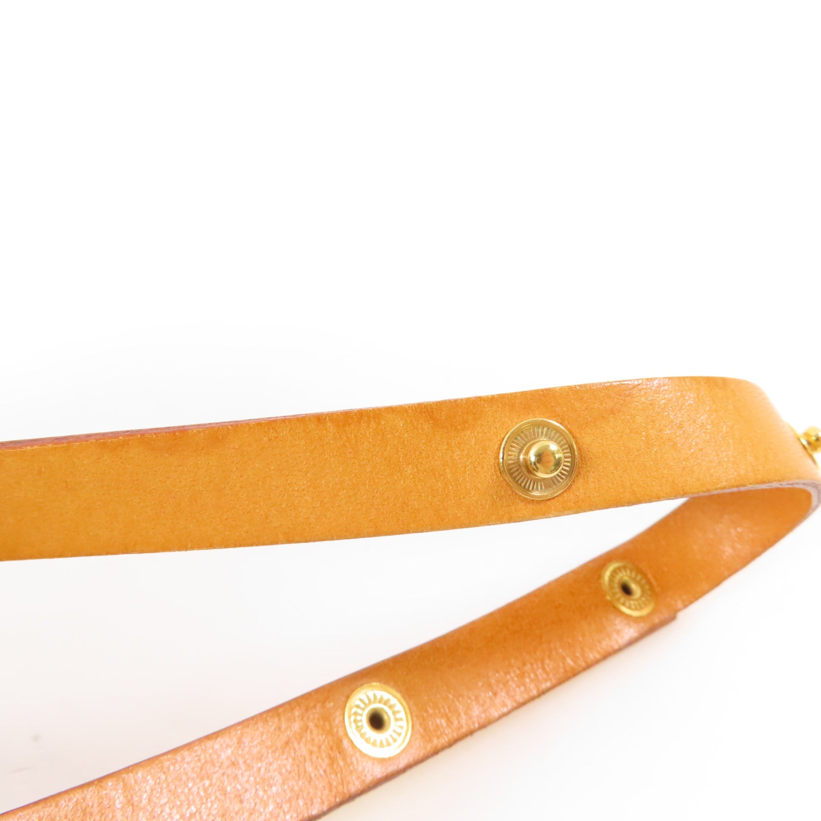 LOUIS VUITTON Monogram Pochette Florentine XS金扣腰包棕色