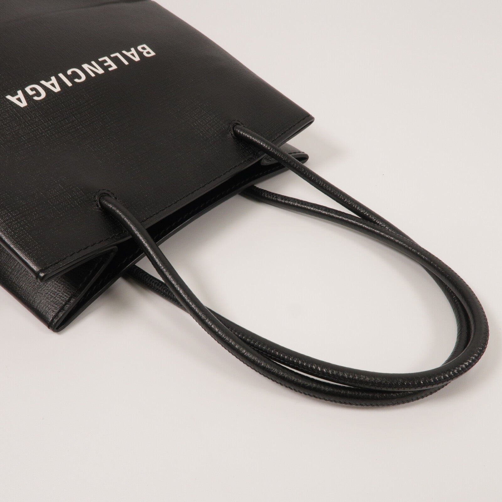 BALENCIAGA 牛皮皮革Shopping XXS South Tote手挽肩背兩用袋