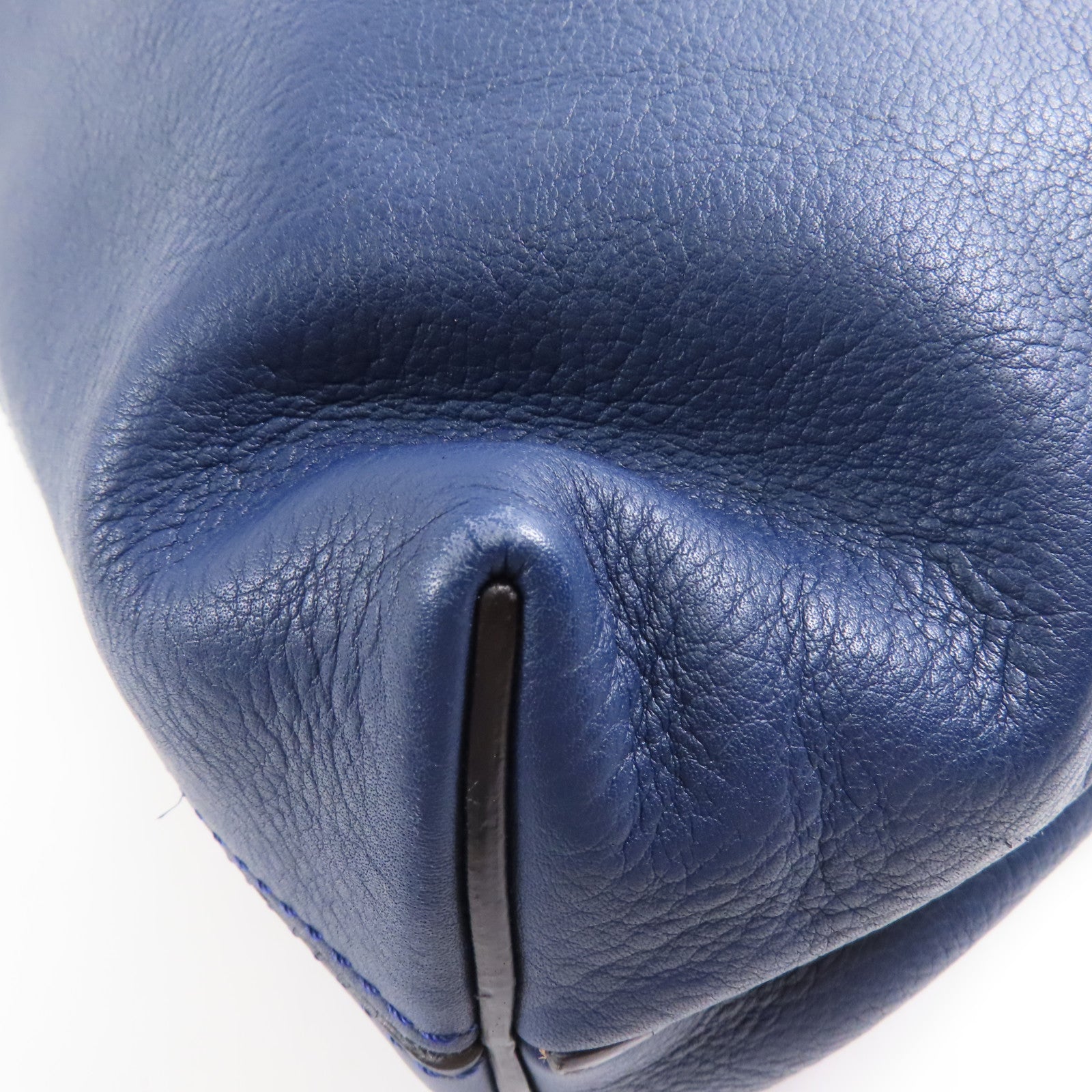 LOEWE 牛皮皮革Flamenco Knot Hobo銀扣肩背袋