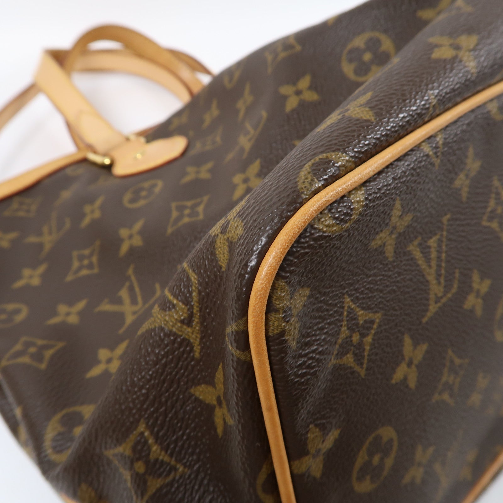 LOUIS VUITTON Monogram Palermo PM金扣手挽肩背兩用袋啡色
