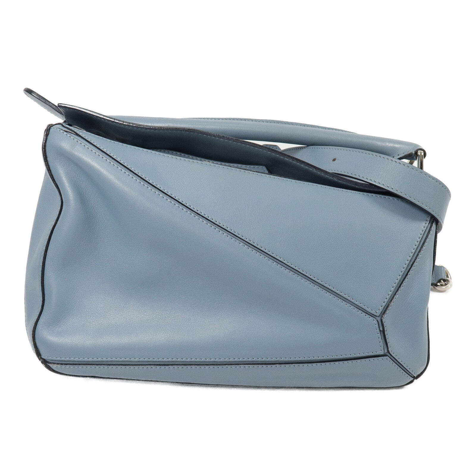 LOEWE 牛皮皮革Puzzle Medium手挽肩背兩用袋