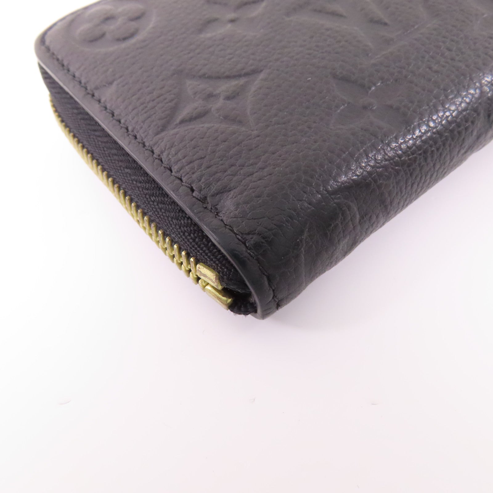 LOUIS VUITTON Monogram Empreinte Clemence Wallet金扣長錢包