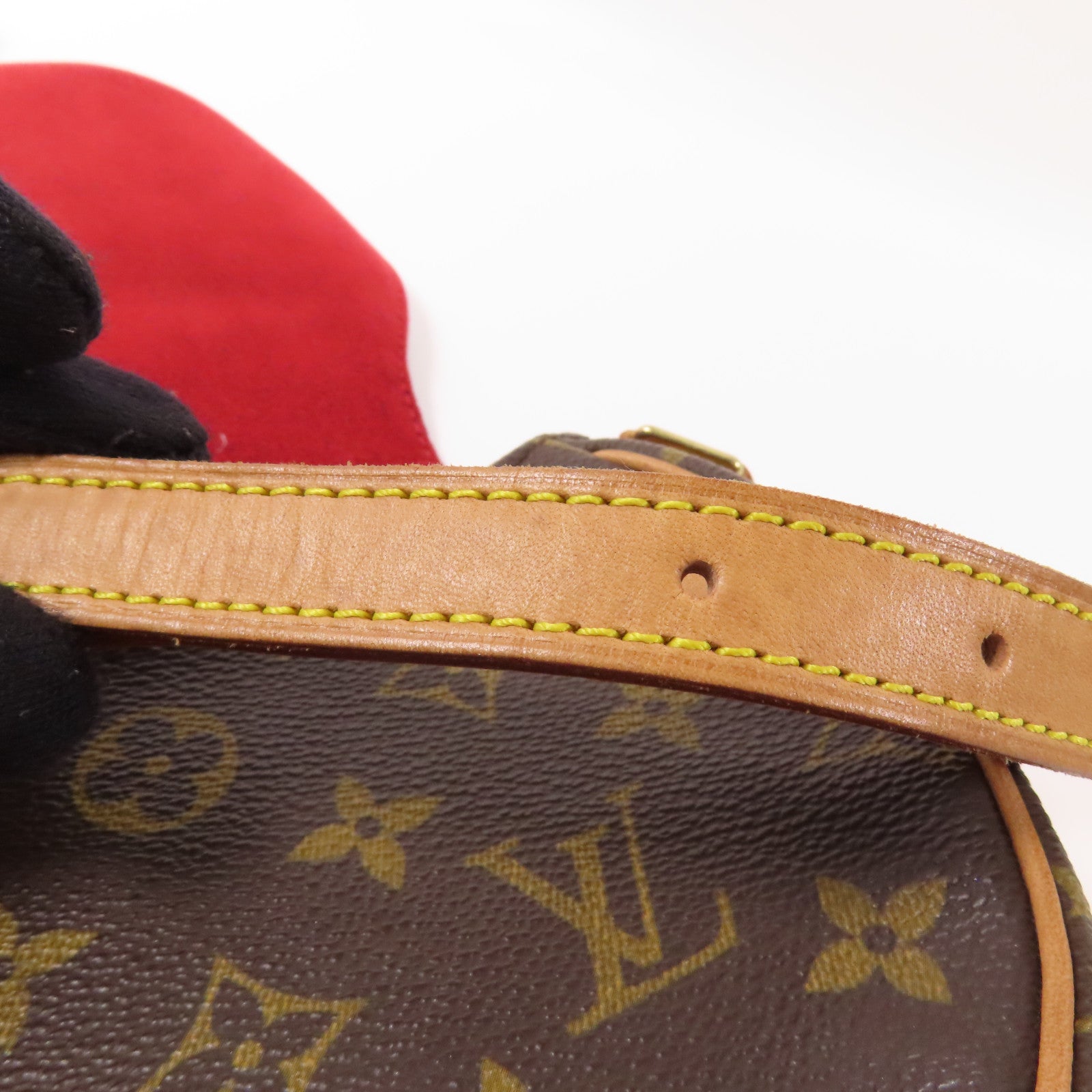 LOUIS VUITTON Monogram Tambourin金扣肩背袋