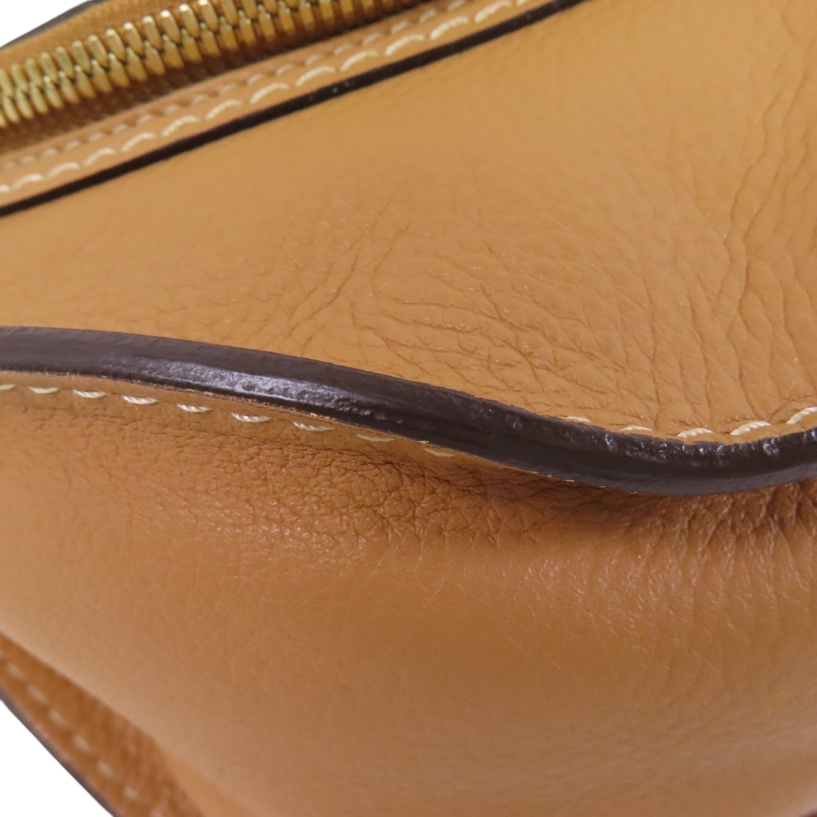 Chloe 牛皮皮革Shoulder Bag金扣肩背袋