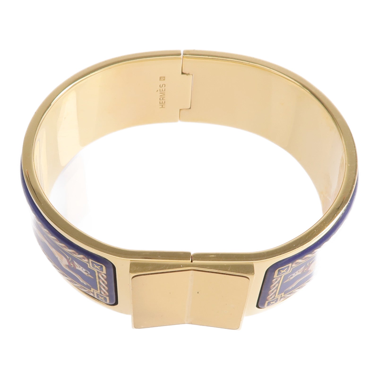 HERMES 金屬/琺瑯Email Bracelet手鐲