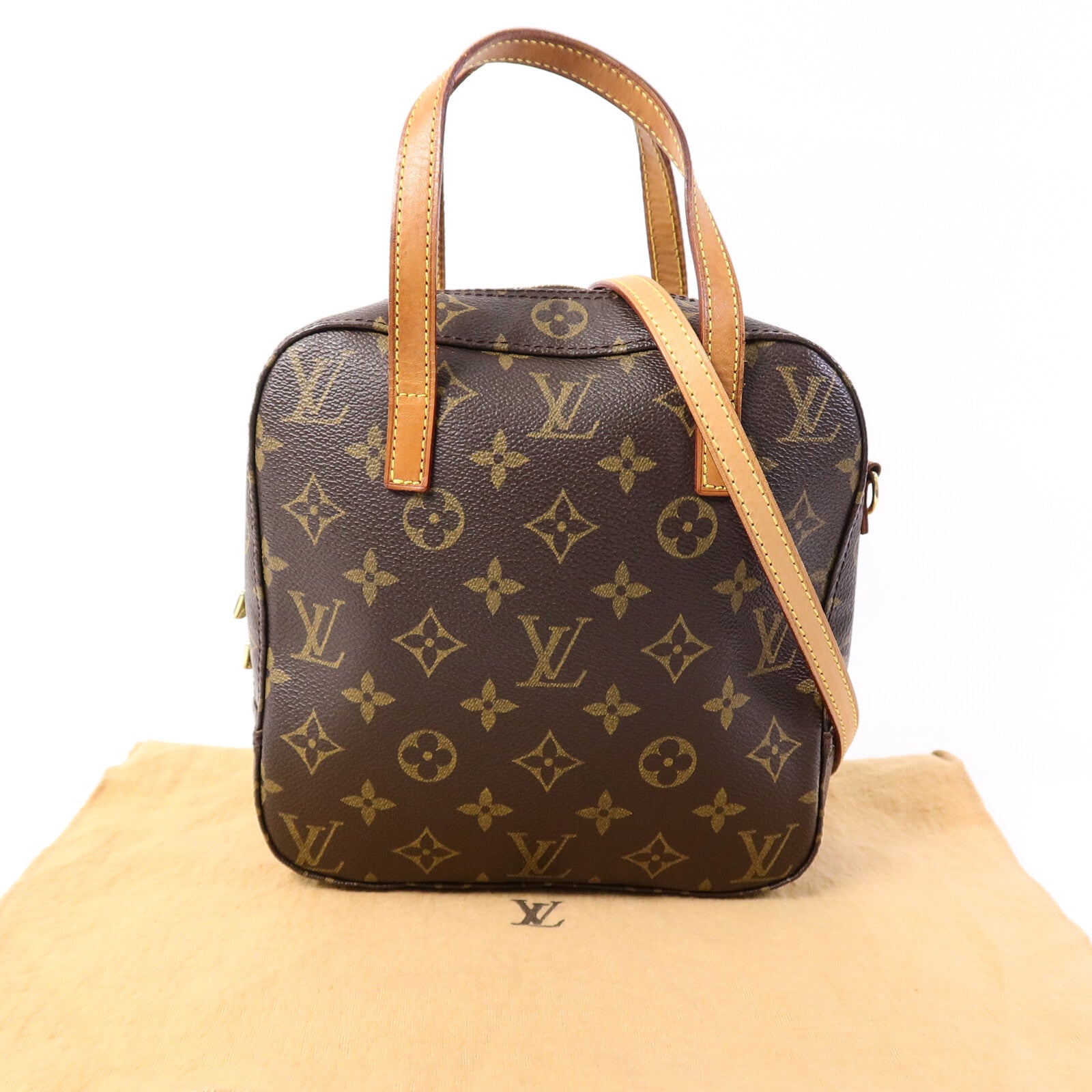 LOUIS VUITTON Monogram Spontini手挽肩背兩用袋
