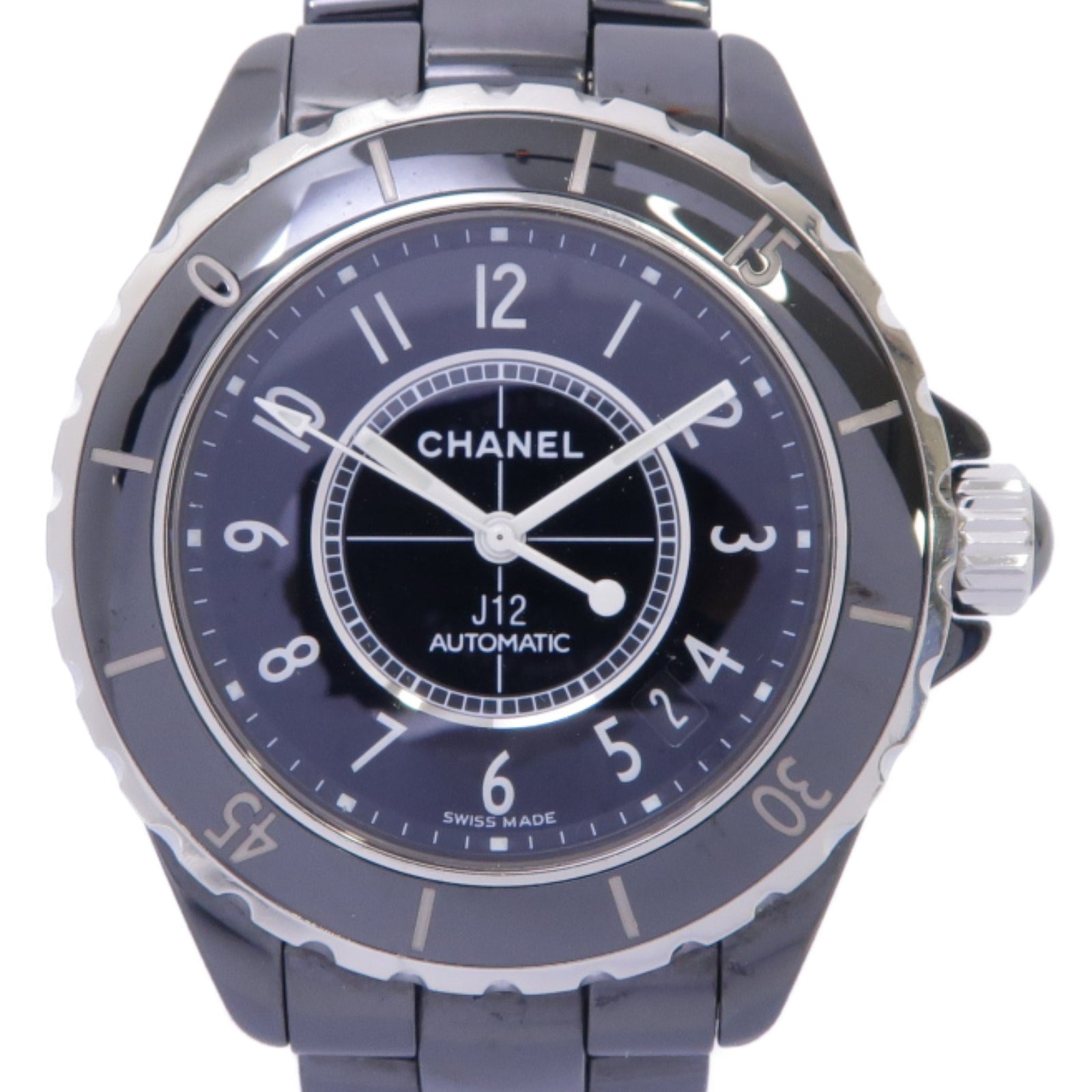 CHANEL 陶瓷Automatic J12 Watch手錶黑色