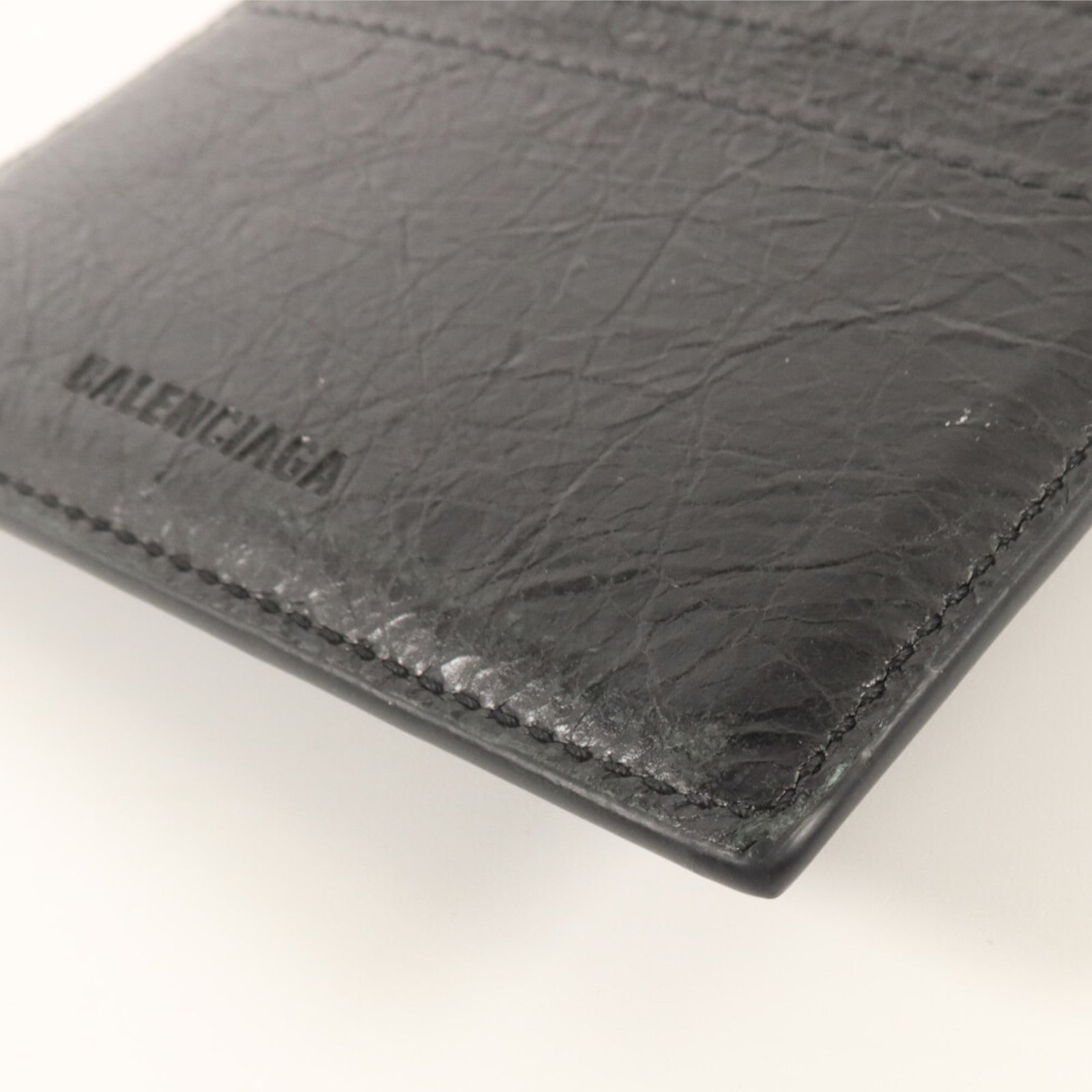 BALENCIAGA 羊皮皮革City Card Holder卡片套