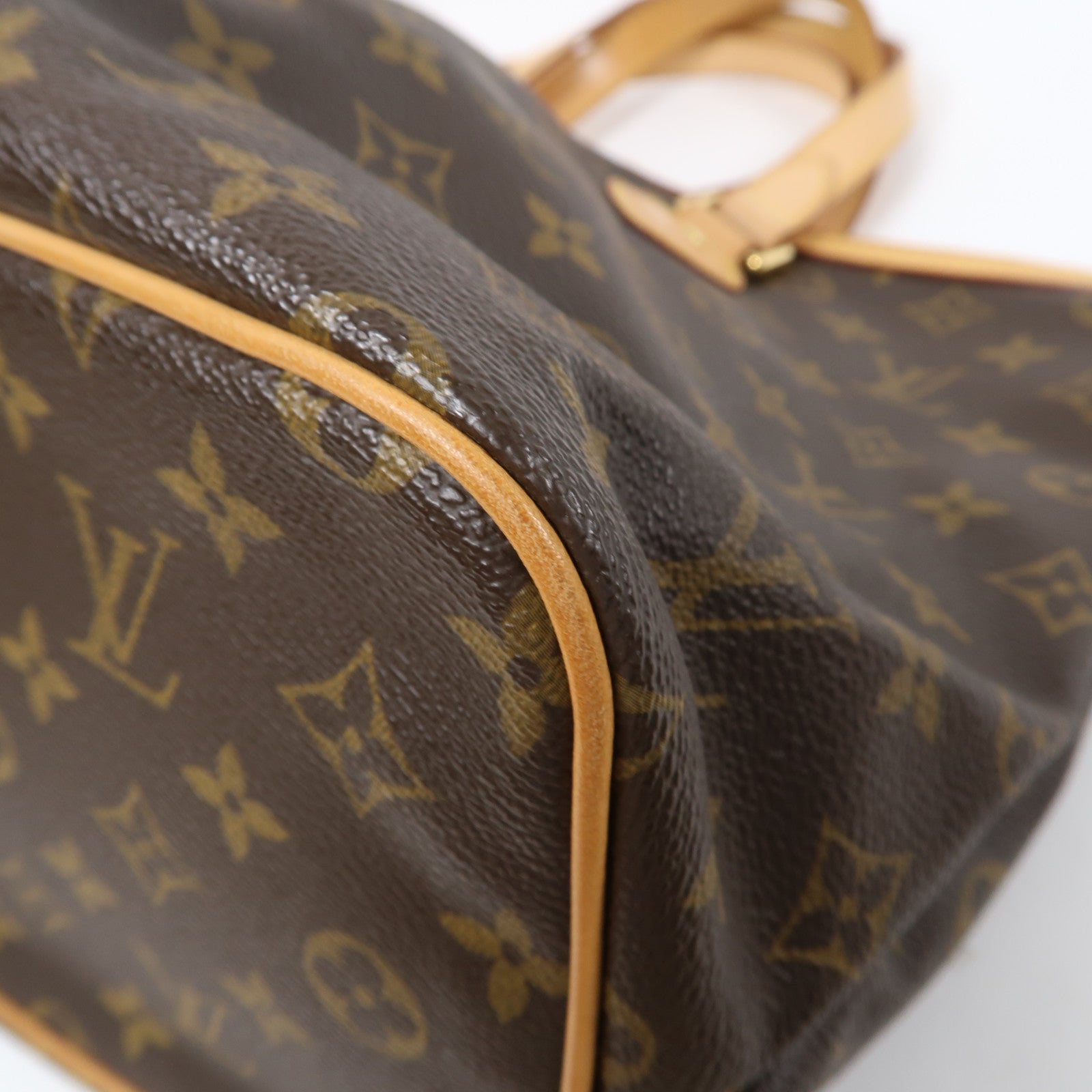 LOUIS VUITTON Monogram Palermo PM金扣手挽肩背兩用袋啡色