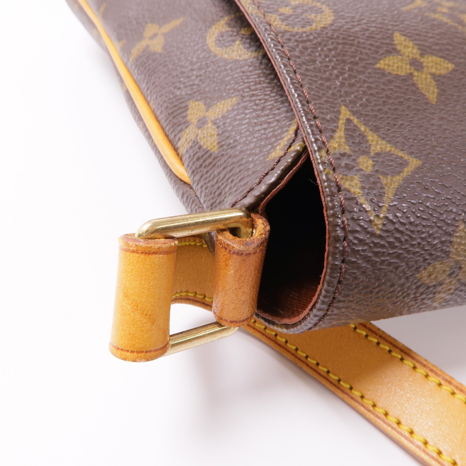 LOUIS VUITTON LV GHW Musette Salsa Short Shoulder Bag M51258 Monogram Brown