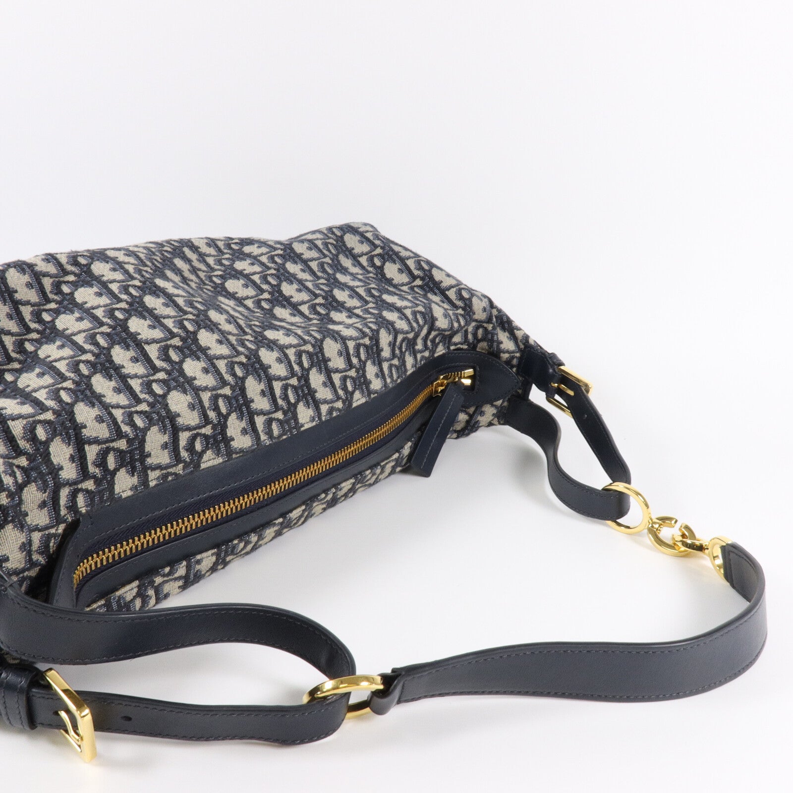 Dior 帆布Medium D-Journey Bag肩背袋