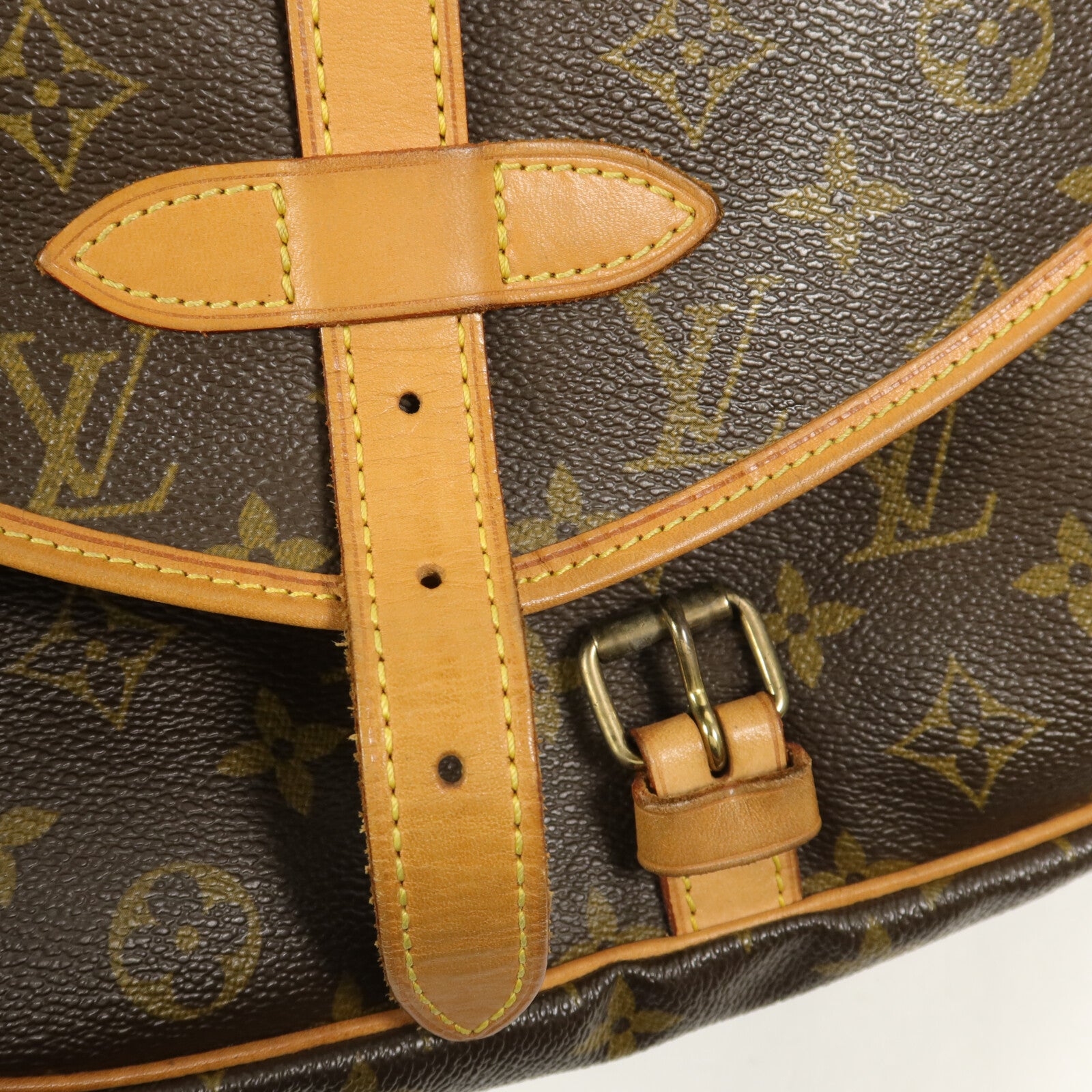 LOUIS VUITTON Monogram Saumur 30肩背袋