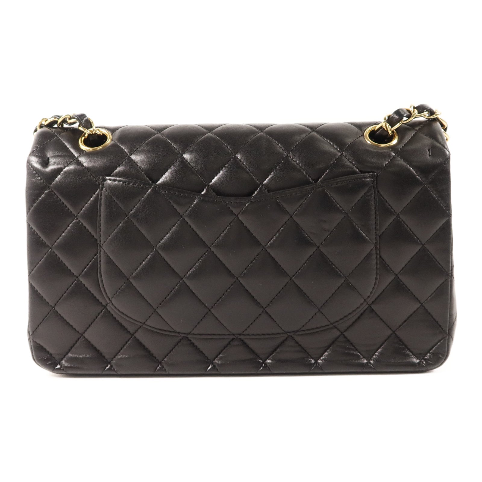 CHANEL 【激減優惠】羊皮皮革Classic 25金扣鏈帶肩背袋