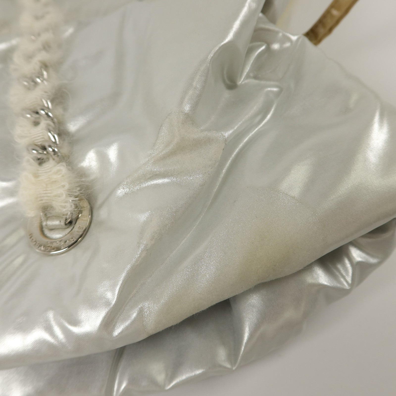 CHANEL Vinyl/Mohair CC Bonbons Tote手挽袋