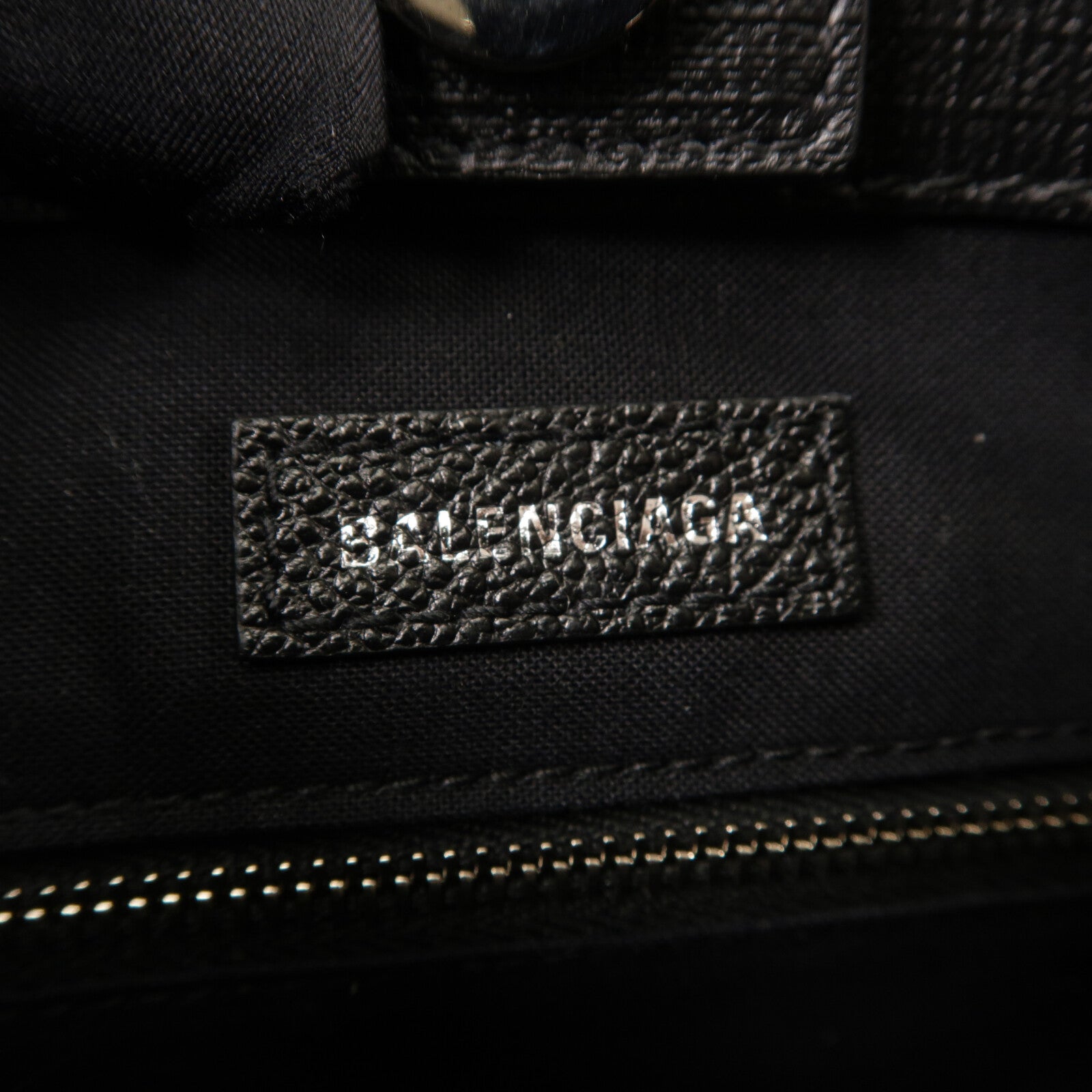 BALENCIAGA 牛皮皮革Shopping XXS South Tote手挽肩背兩用袋