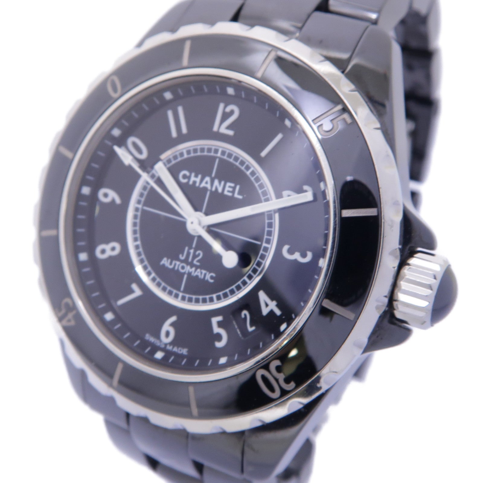 CHANEL 陶瓷Automatic J12 Watch手錶黑色