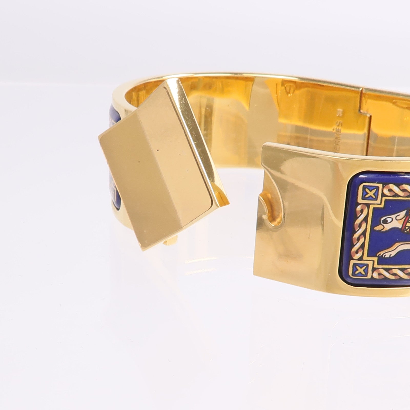 HERMES 金屬/琺瑯Email Bracelet手鐲
