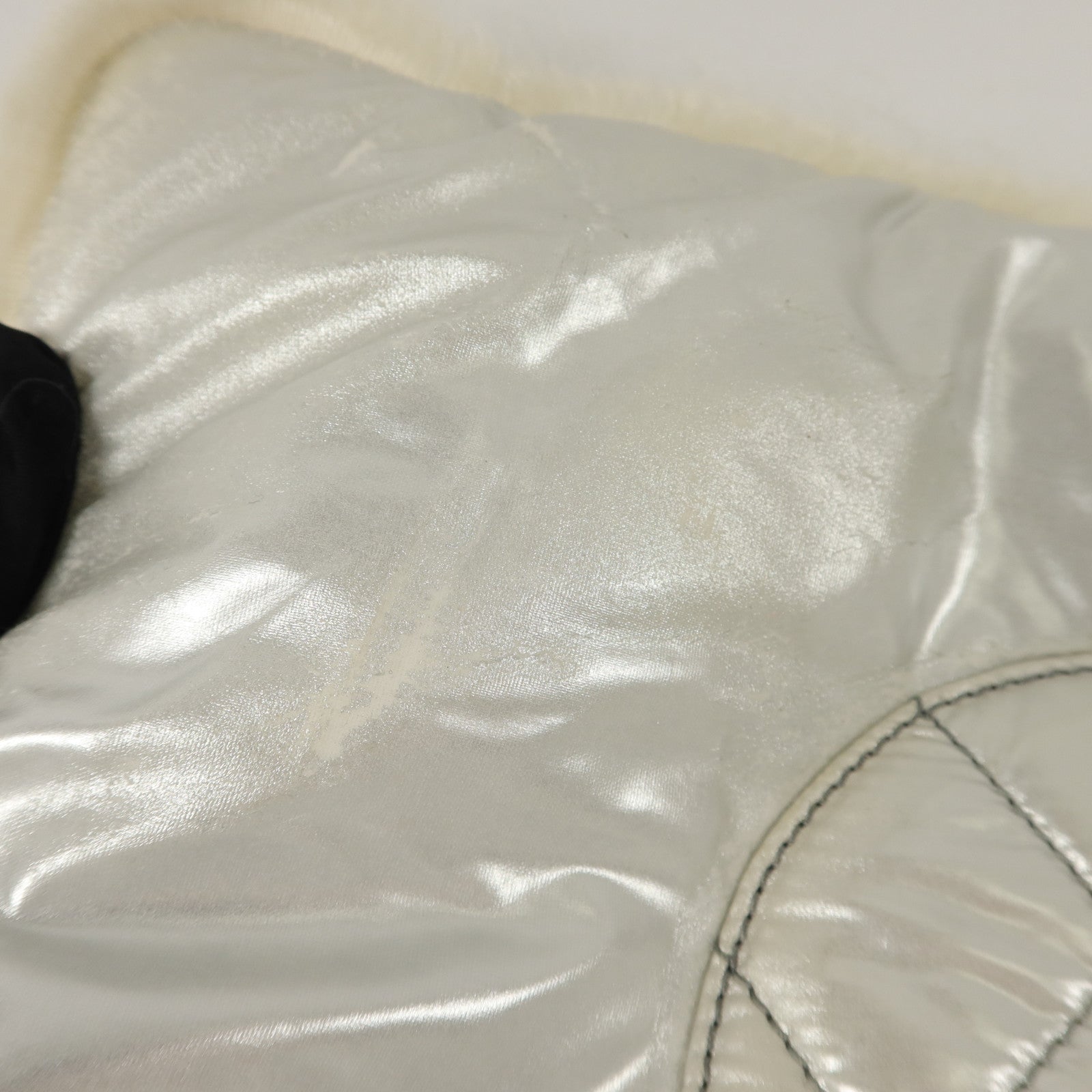 CHANEL Vinyl/Mohair CC Bonbons Tote手挽袋