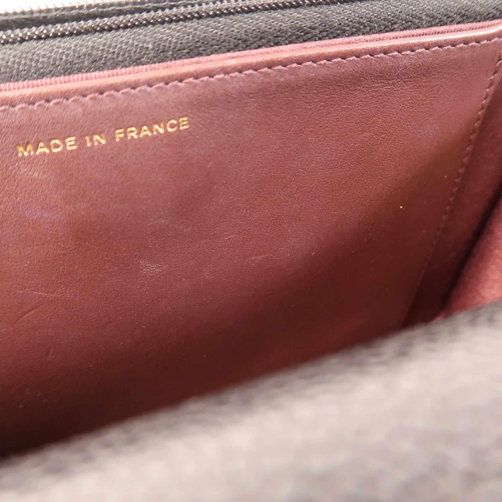 CHANEL 牛皮皮革WOC Wallet On Chain金扣鏈帶肩背袋