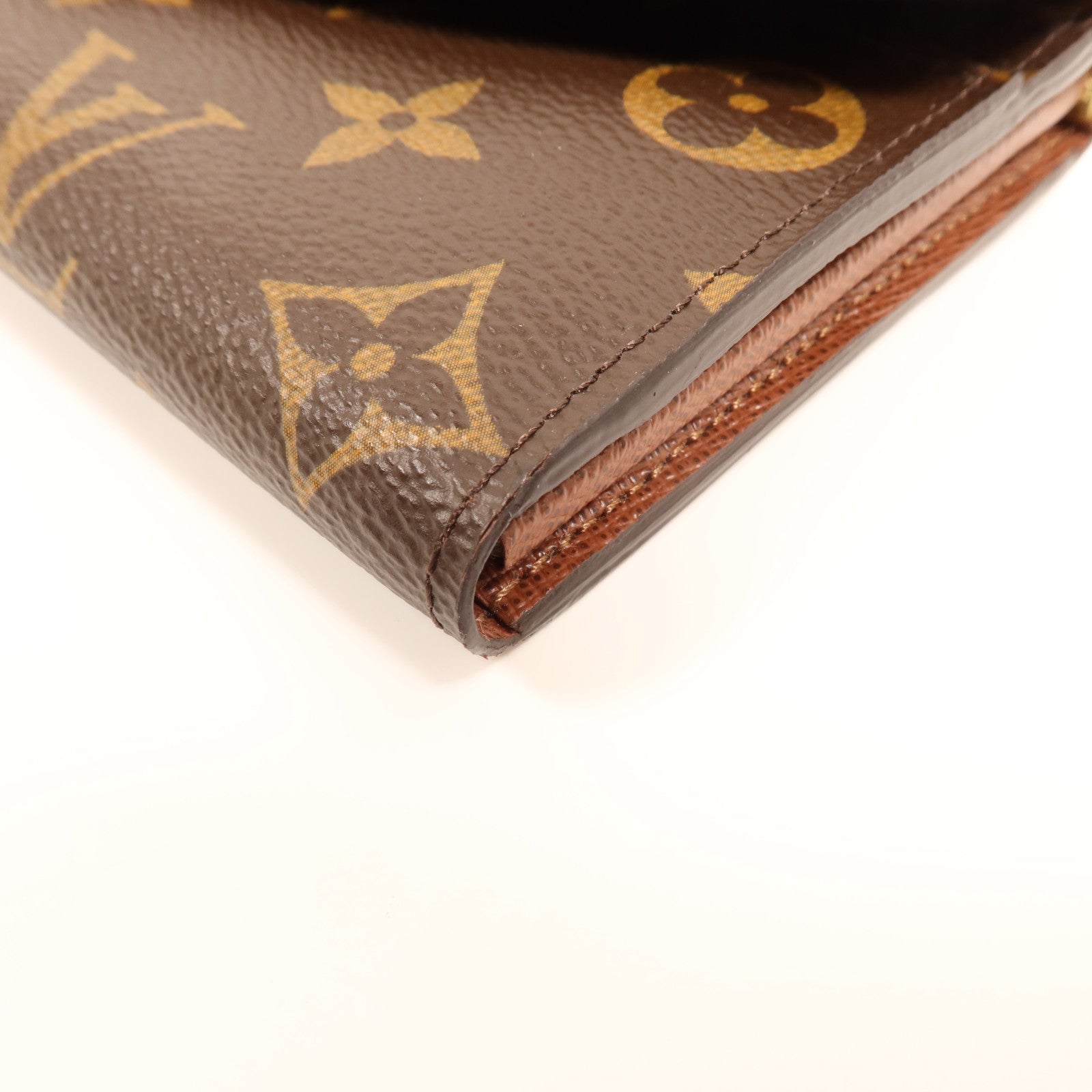LOUIS VUITTON Monogram Portefeuille Sara金扣長錢包