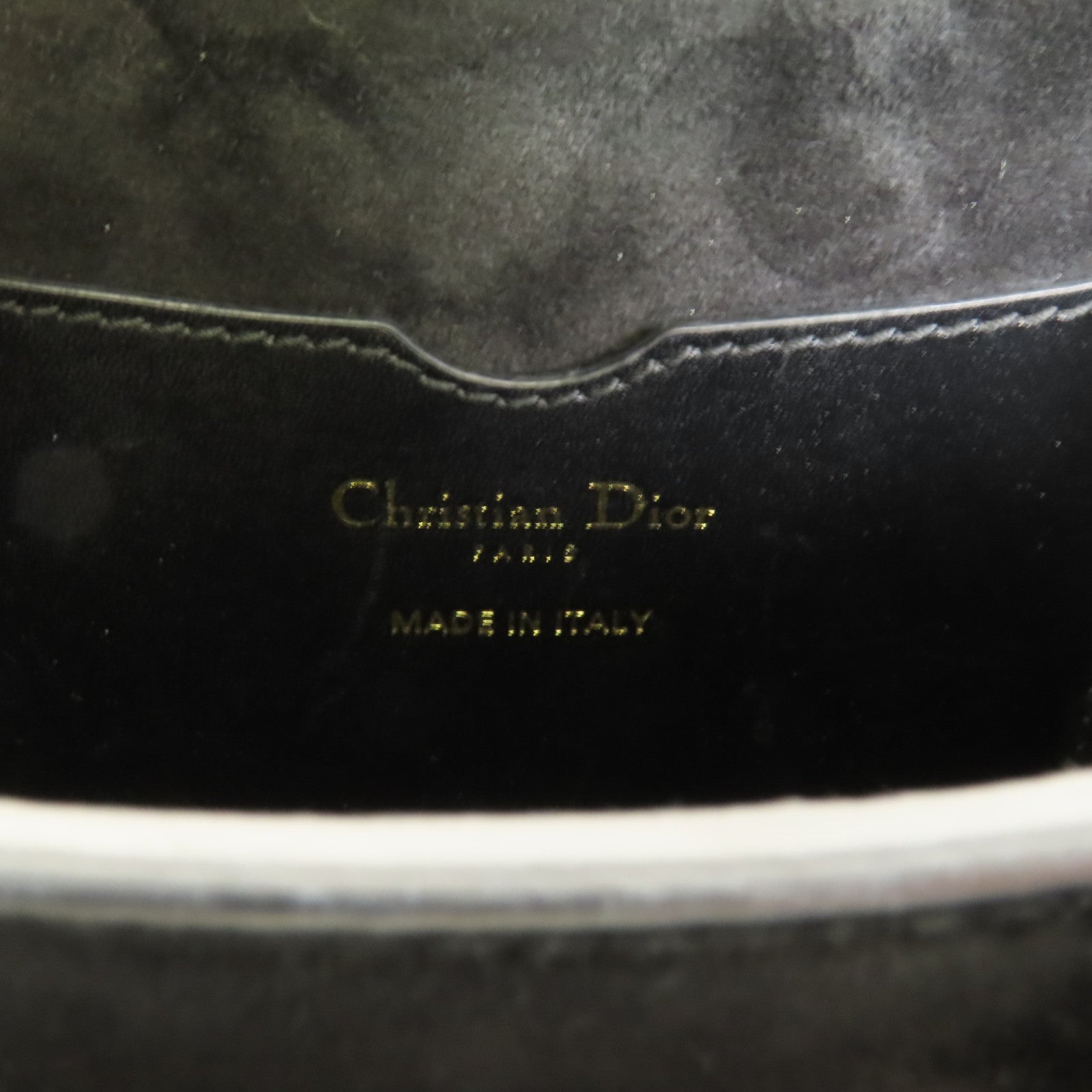 Dior 牛皮皮革Bobby Frame金扣肩背袋