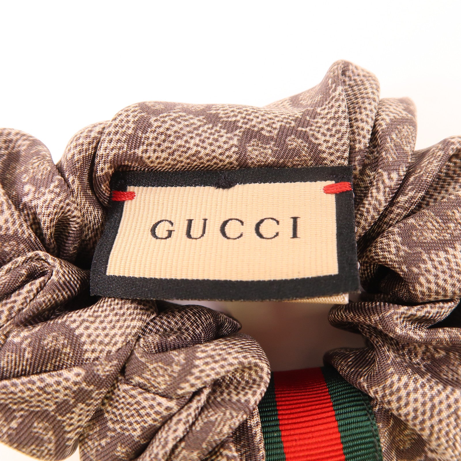 GUCCI 絲質Hair Scrunchy髮圈
