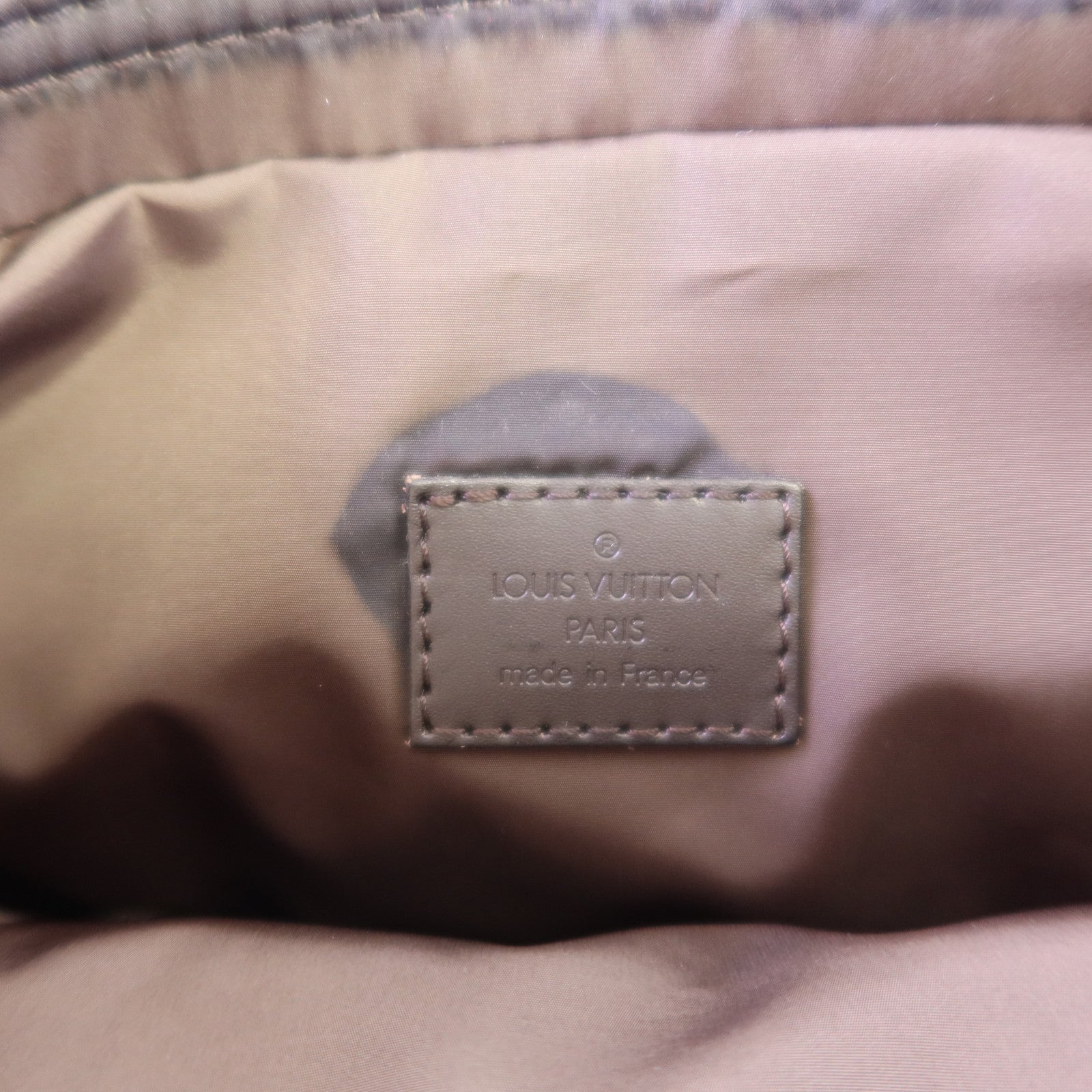 LOUIS VUITTON Damier Geant Companion銀扣肩背袋