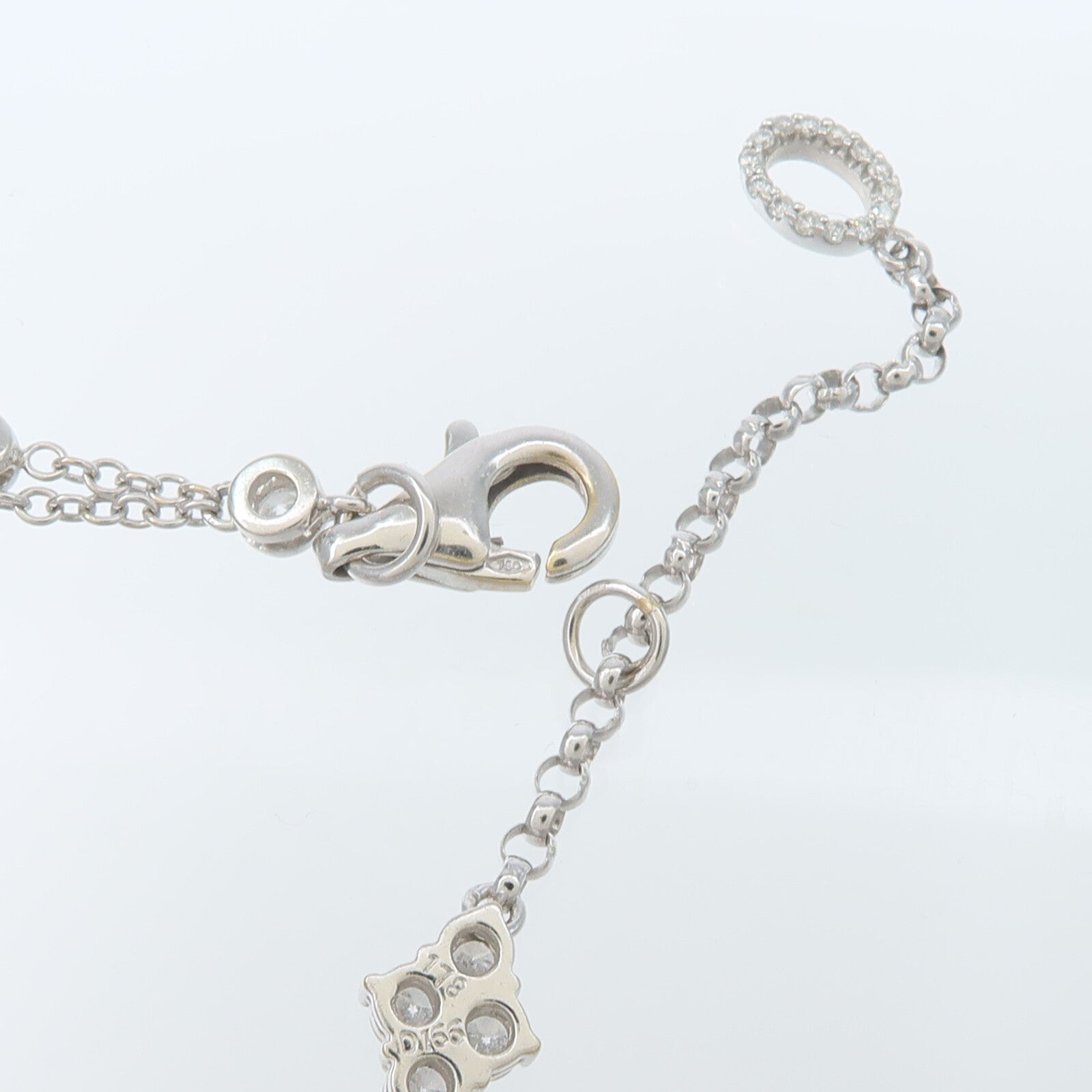 JEWELRY 18K白金Color stone Bracelet彩色寶石手鏈