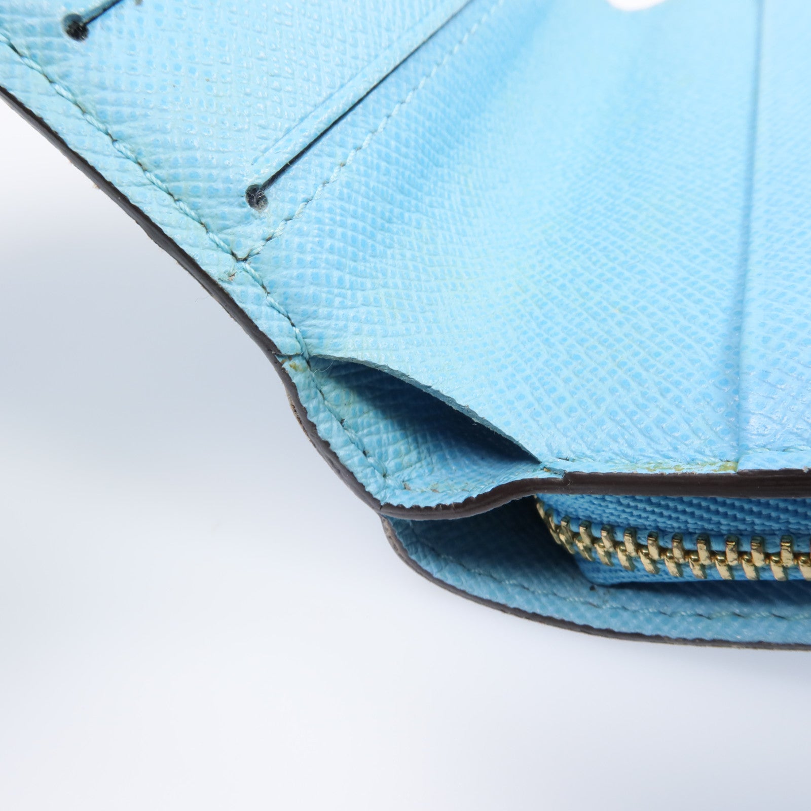 LOUIS VUITTON Monogram Groom Compact Zip Wallet金扣錢包