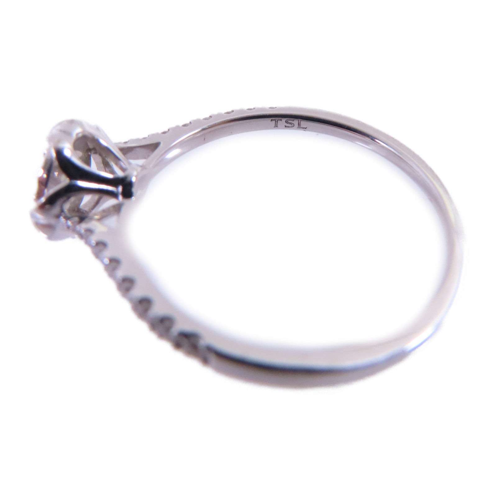 JEWELRY 18K白金/鑽石Diamond Ring戒指US#6.25