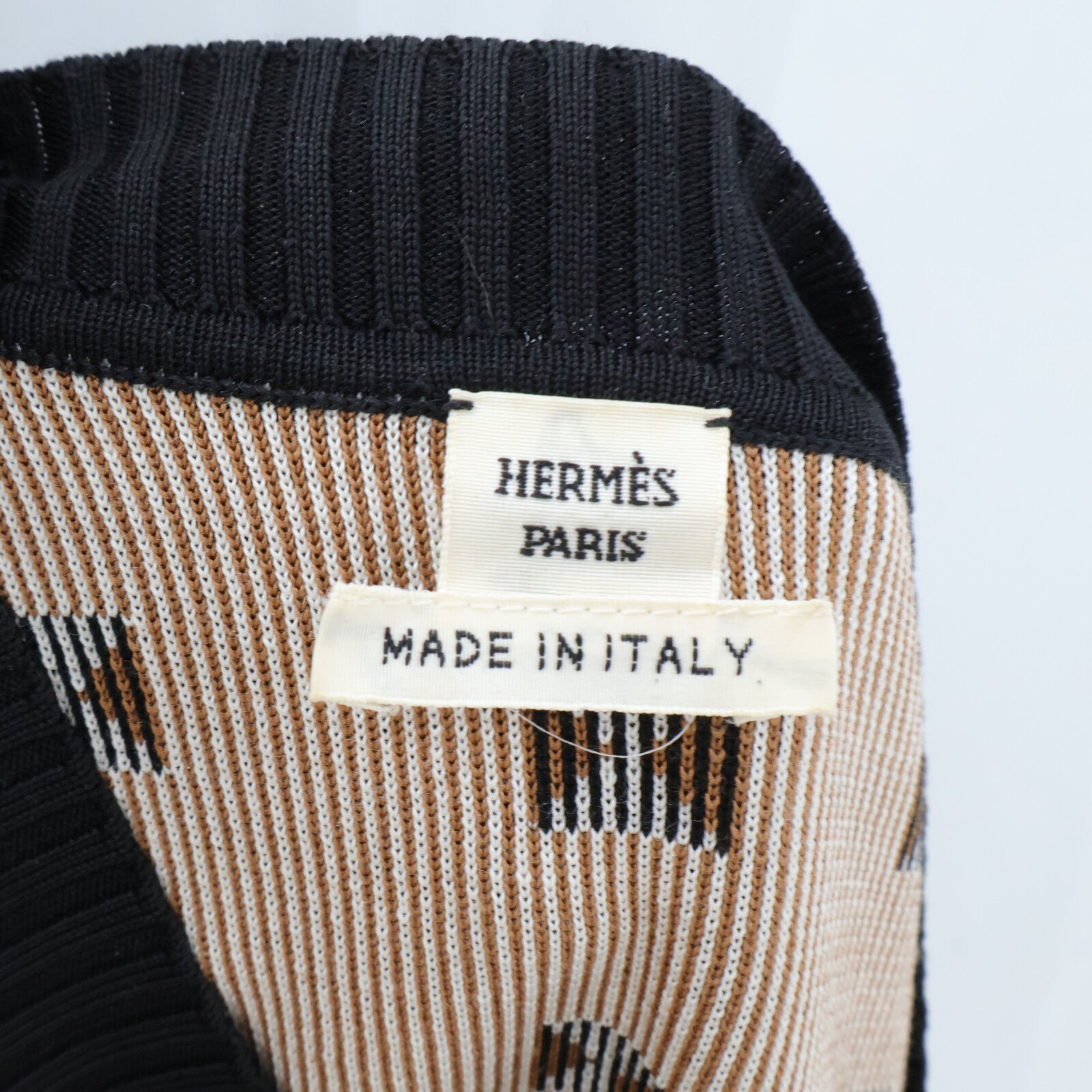 HERMES Long Sleeve Knitting Sweater針織